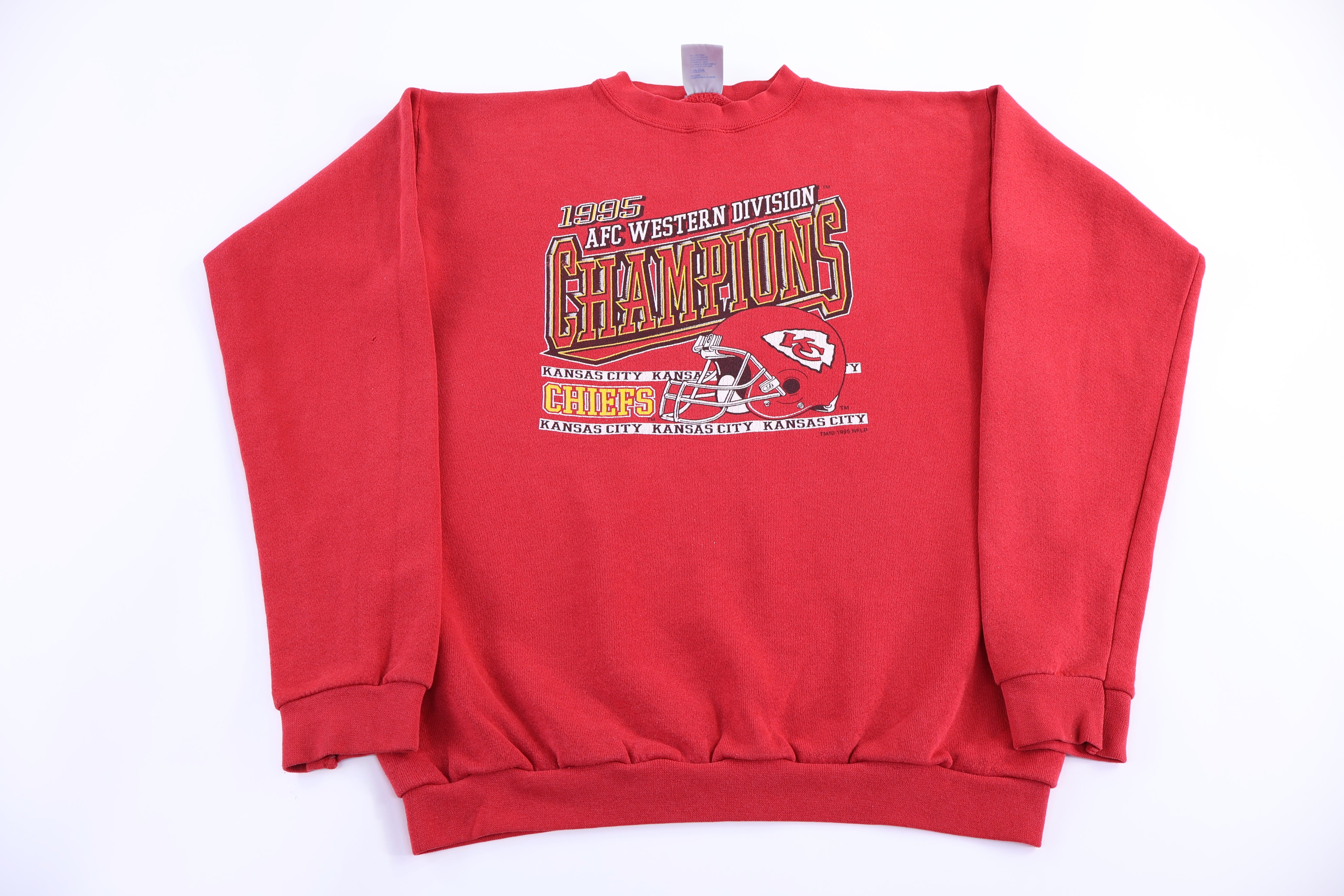 90's Kansas City Chiefs Football Sweatshirt