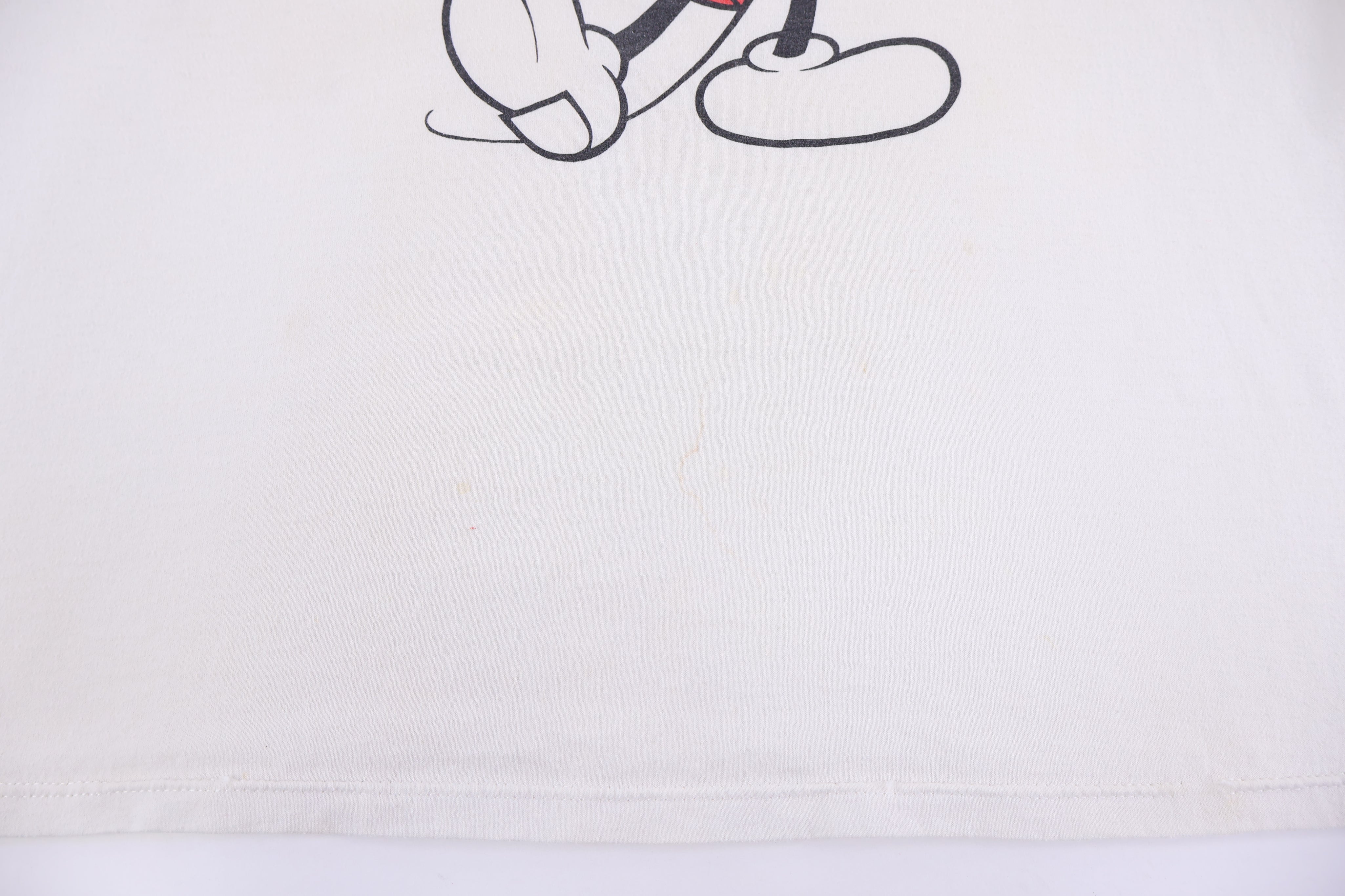 80's Disney Mickey Mouse Graphic Ringer T-shirt