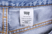 Levi's Light Wash Denim Shorts