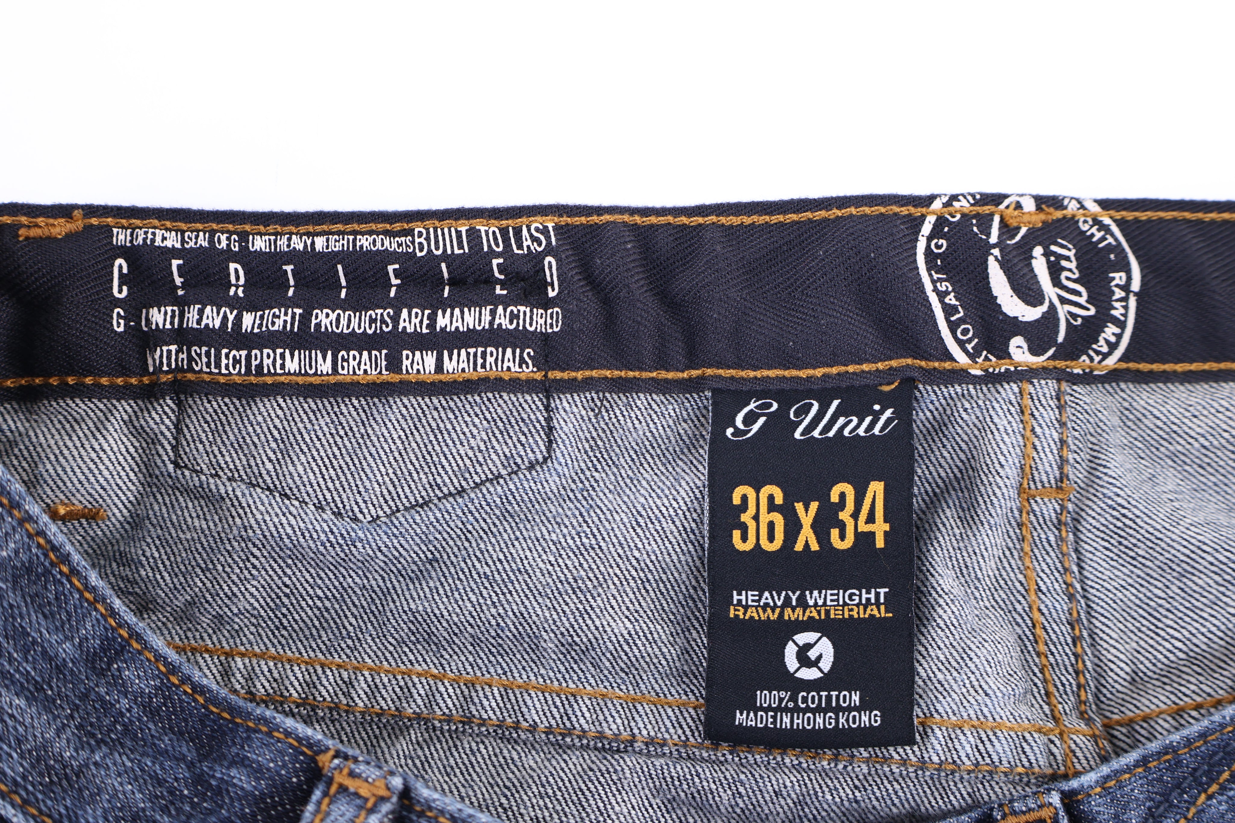 Y2K G Unit Dark Wash Denim Jeans