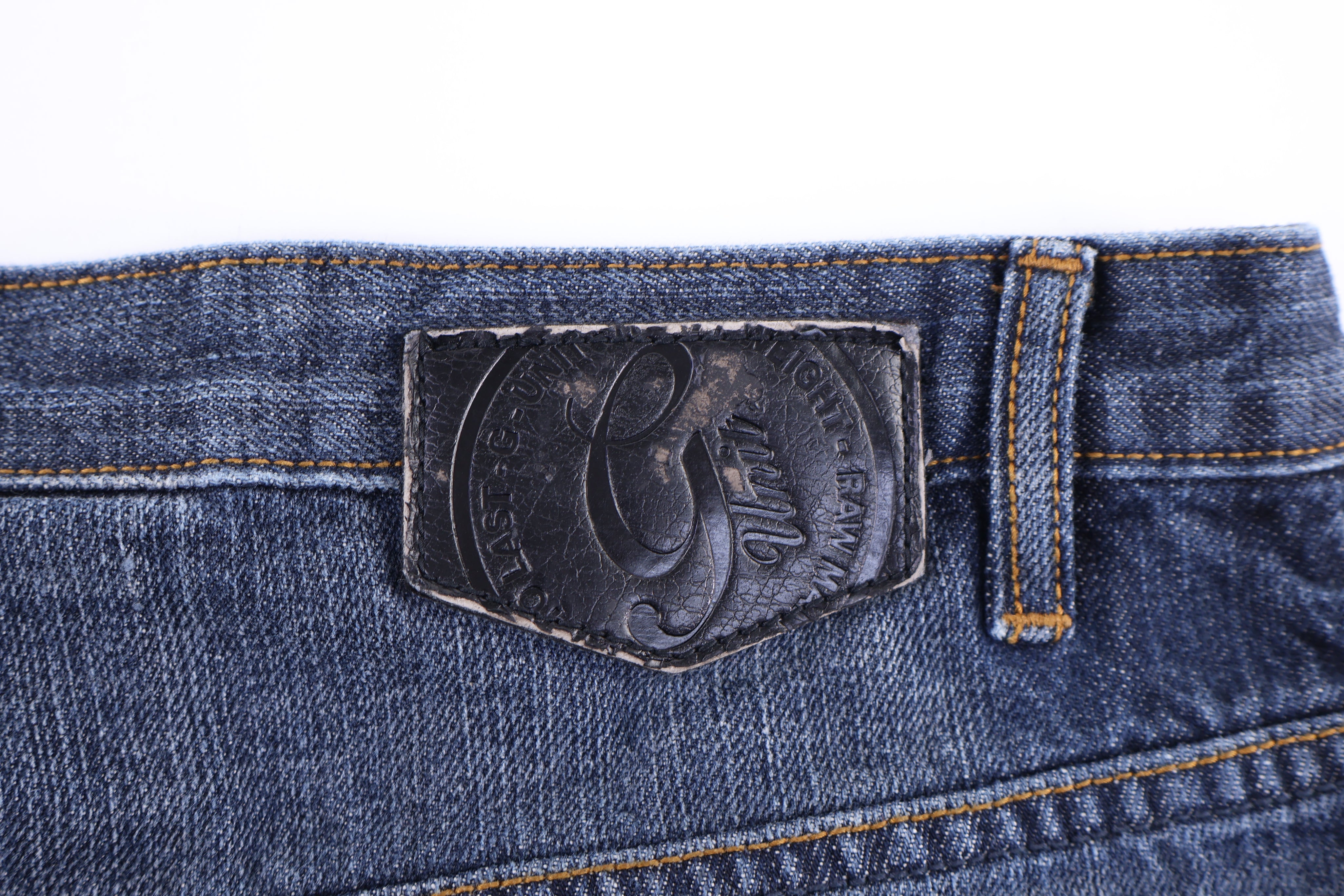Y2K G Unit Dark Wash Denim Jeans
