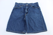 Levi's 550 Dark Wash Denim Shorts