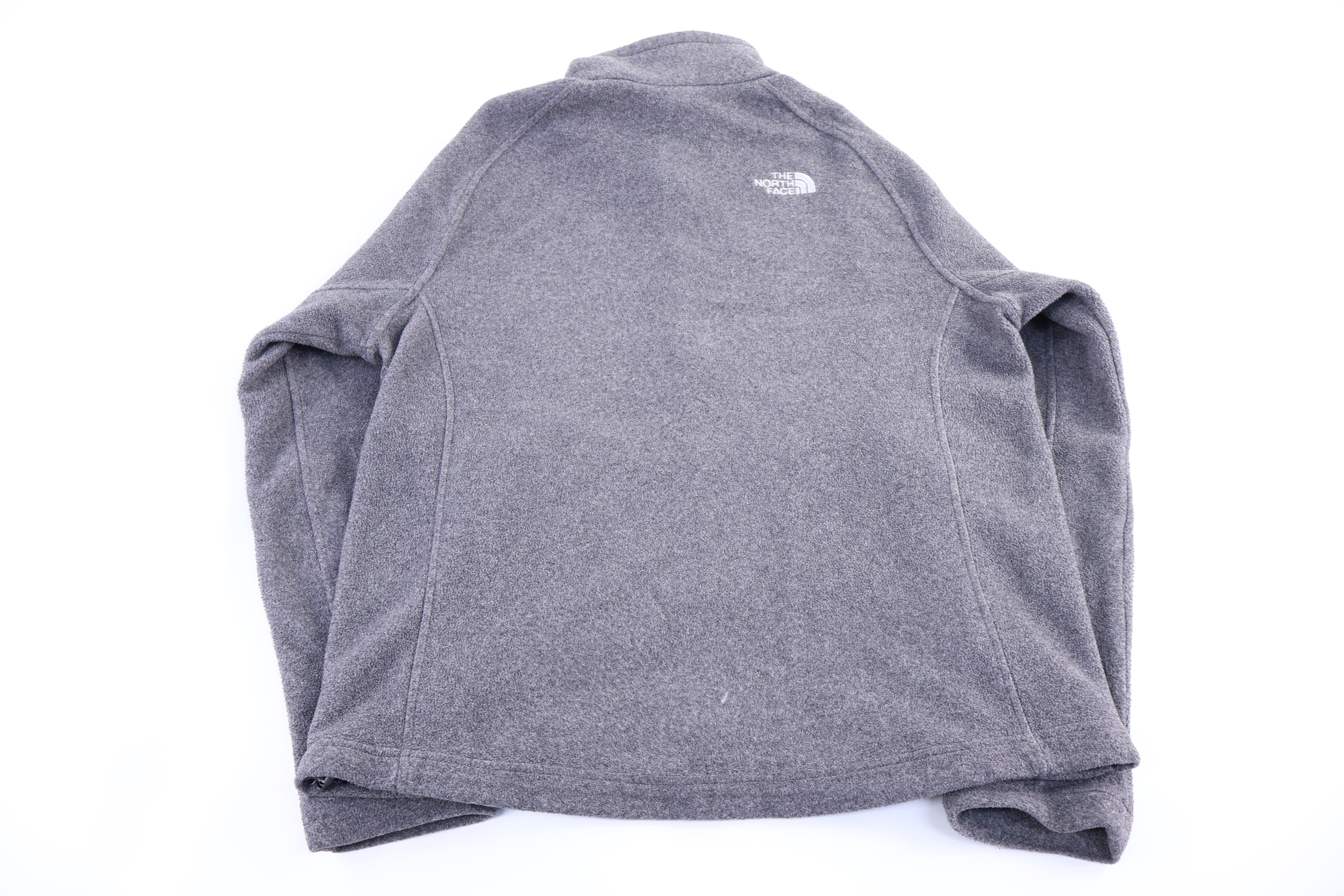 The North Face Embroidered Logo Grey Full Zip Jacket