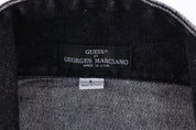 Women's 90's Guess Black Denim Crop Jacket