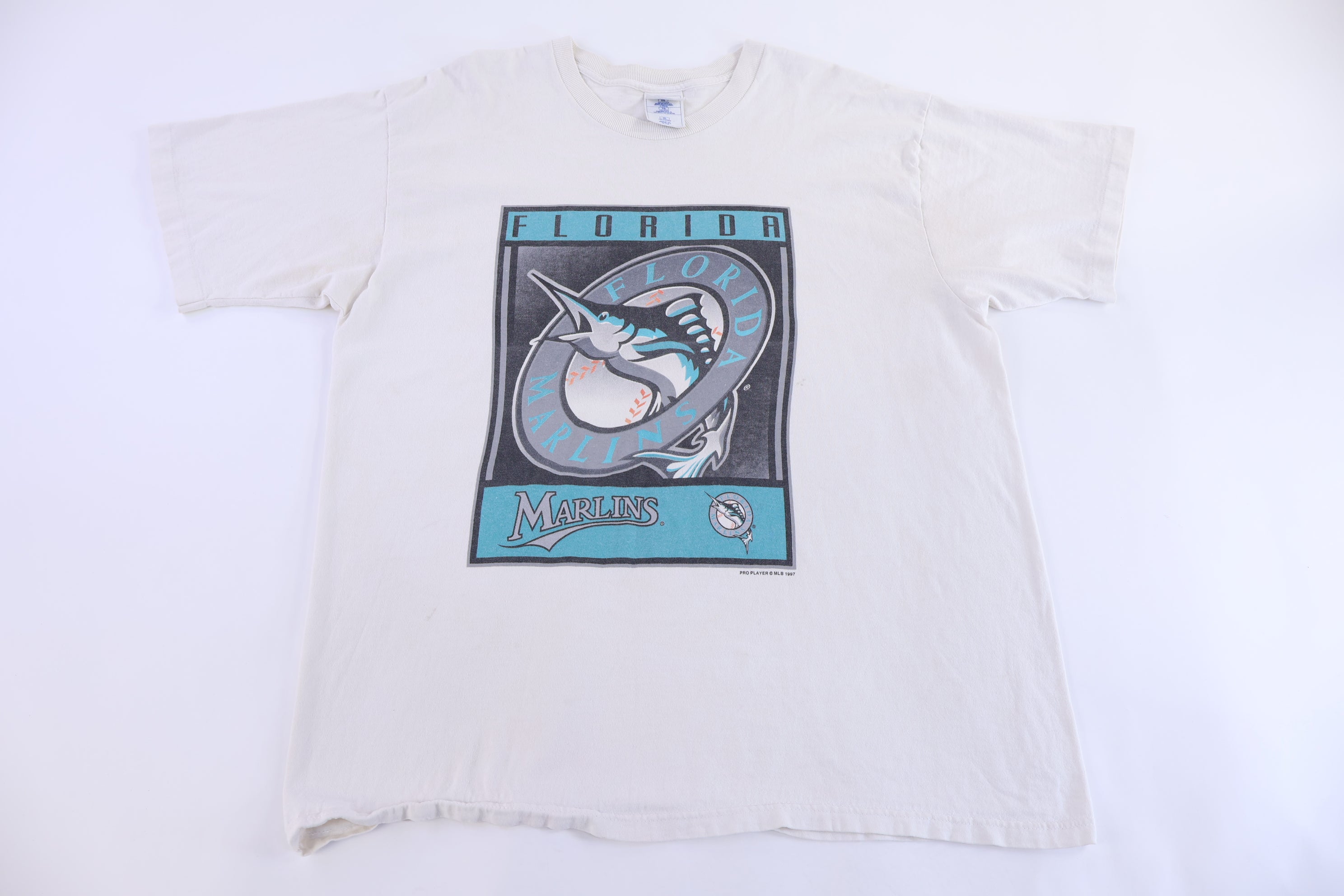 1997 Miami Marlins Baseball T-shirt