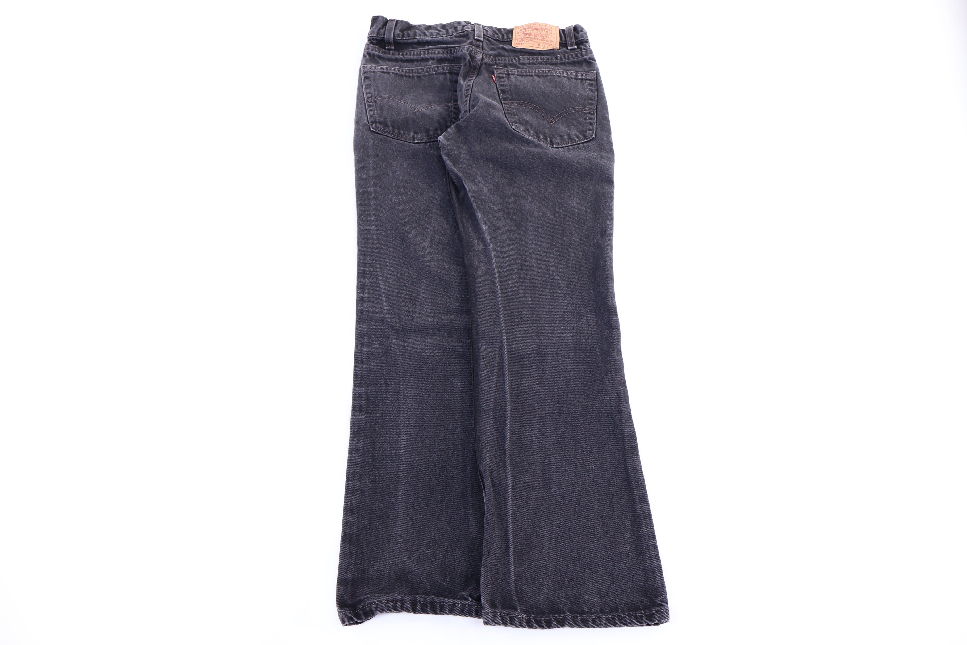 90's Levi's 517 Black Denim Jeans