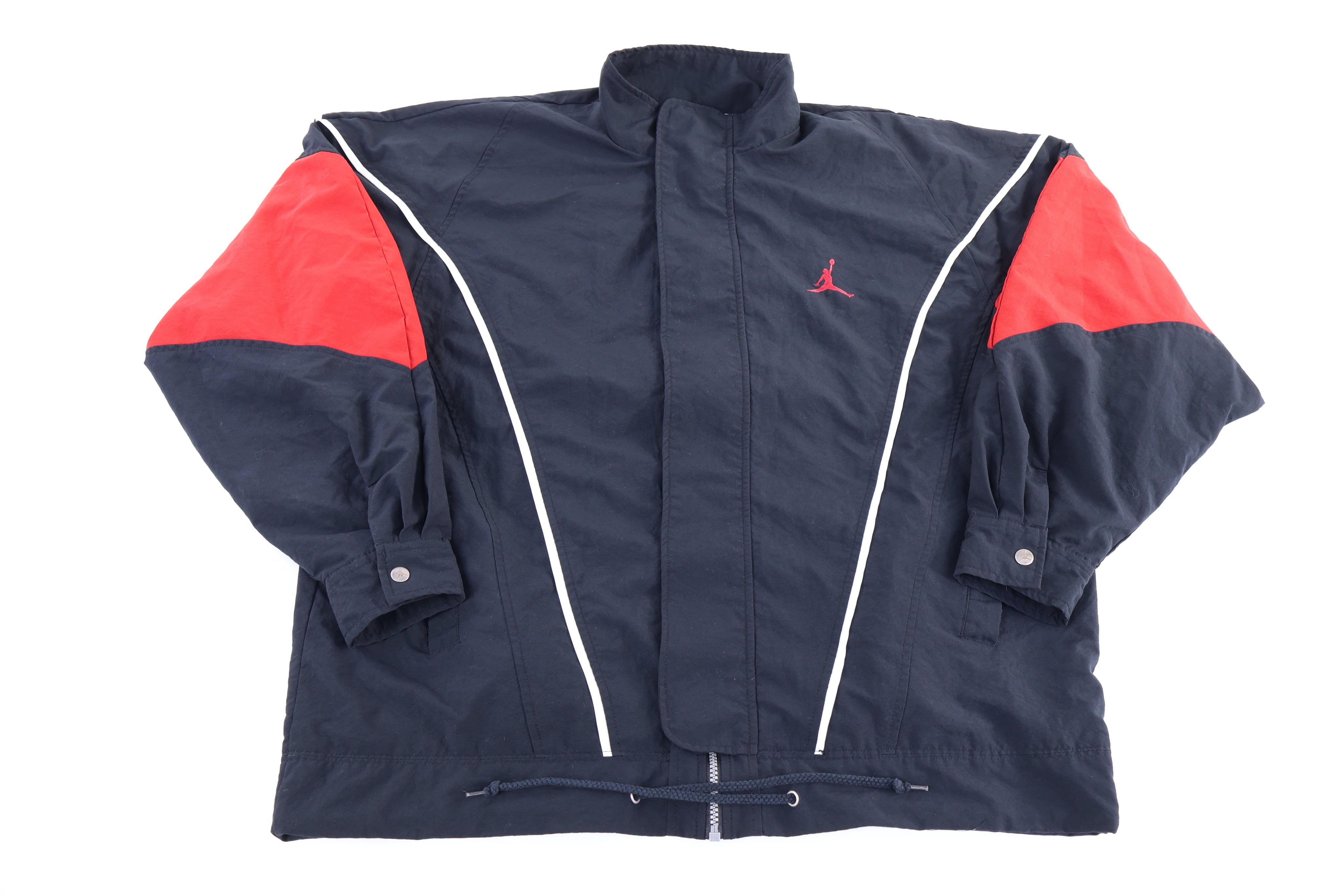 90's Nike Jordan Embroidered Logo Multicolor Full Zip Jacket