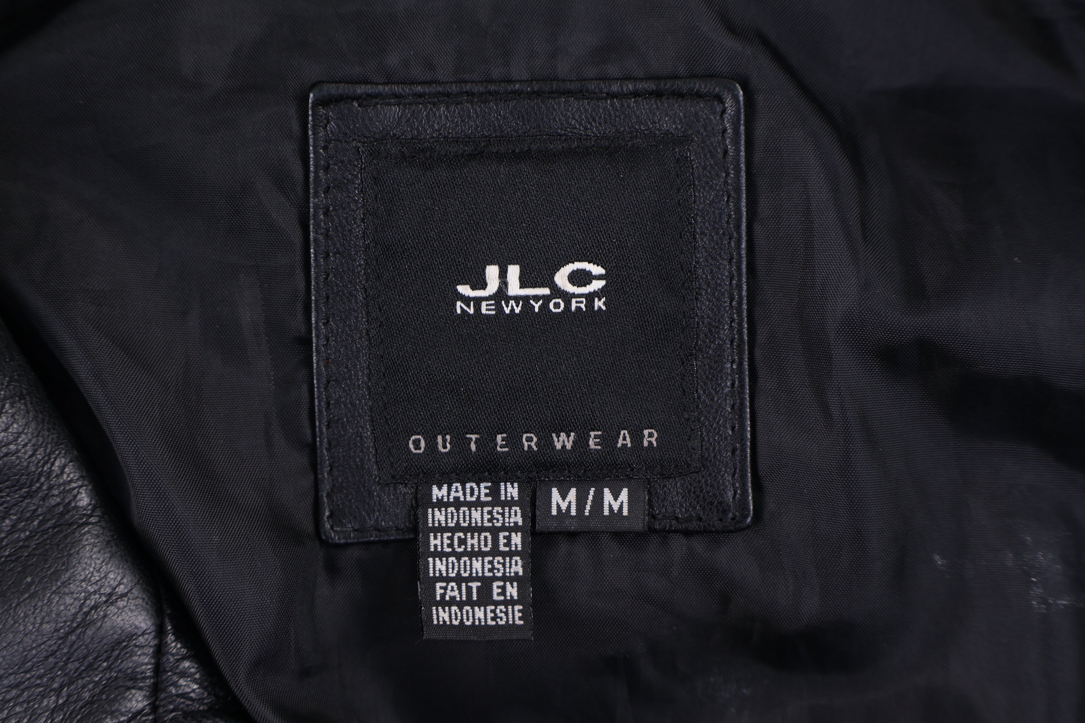 Women's JLC New York Black Leather Jacket