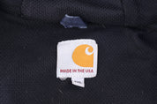 Carhartt Logo Patch Blue Full Zip Jacket