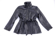 Women's JLC New York Black Leather Jacket