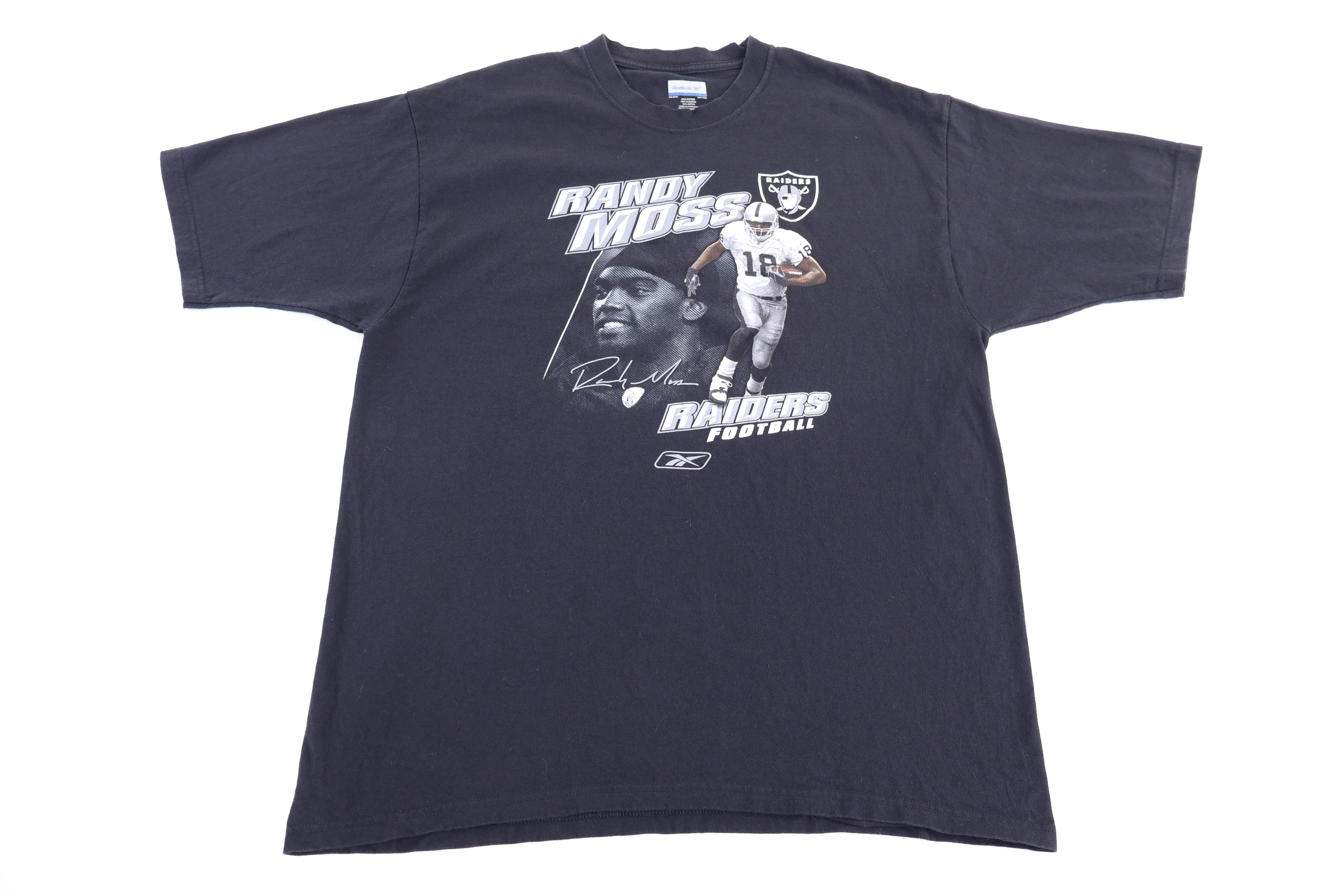 Vintage Randy Moss Oakland Raiders Football T-shirt