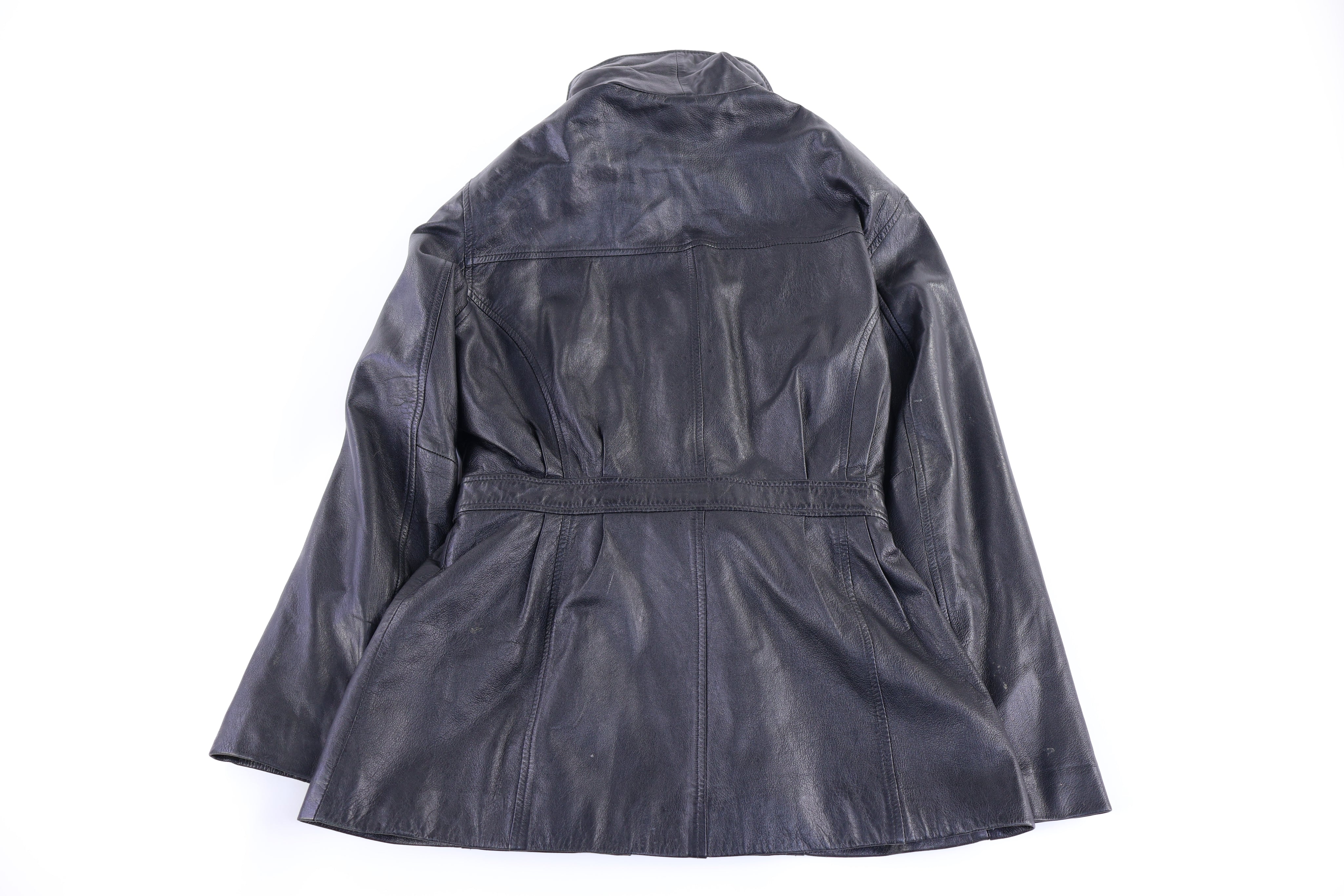 Women's JLC New York Black Leather Jacket