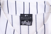 90's Majestic New York Yankees Pinstripe Baseball Jersey