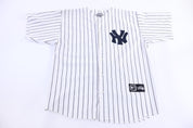 90's Majestic New York Yankees Pinstripe Baseball Jersey
