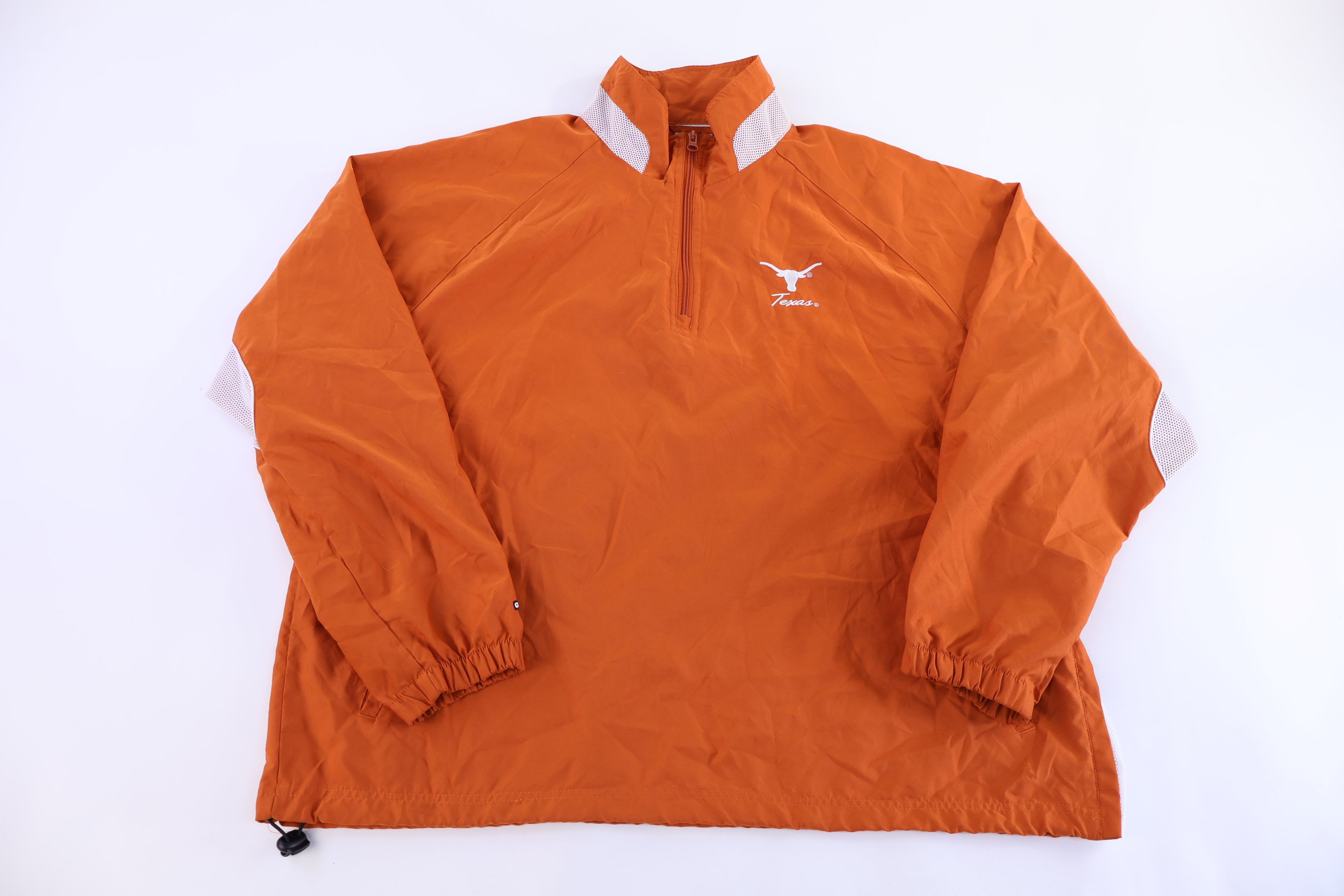 Vintage University of Texas Quarter Zip Windbreaker