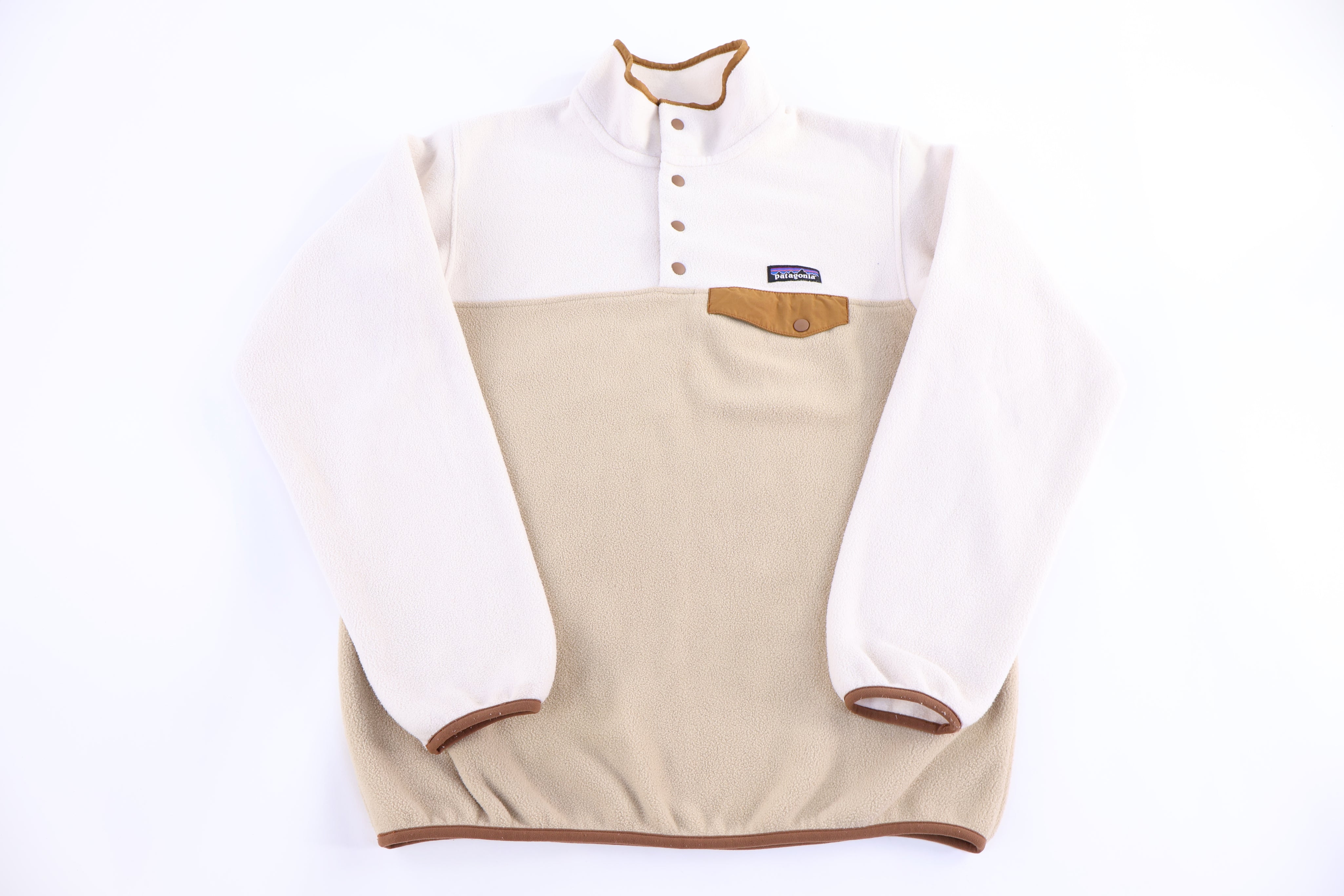 Patagonia Synchilla Logo Patch Snap-T Fleece Pullover