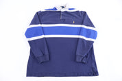Polo by Ralph Lauren Embroidered Logo Multicolor LS Button Up