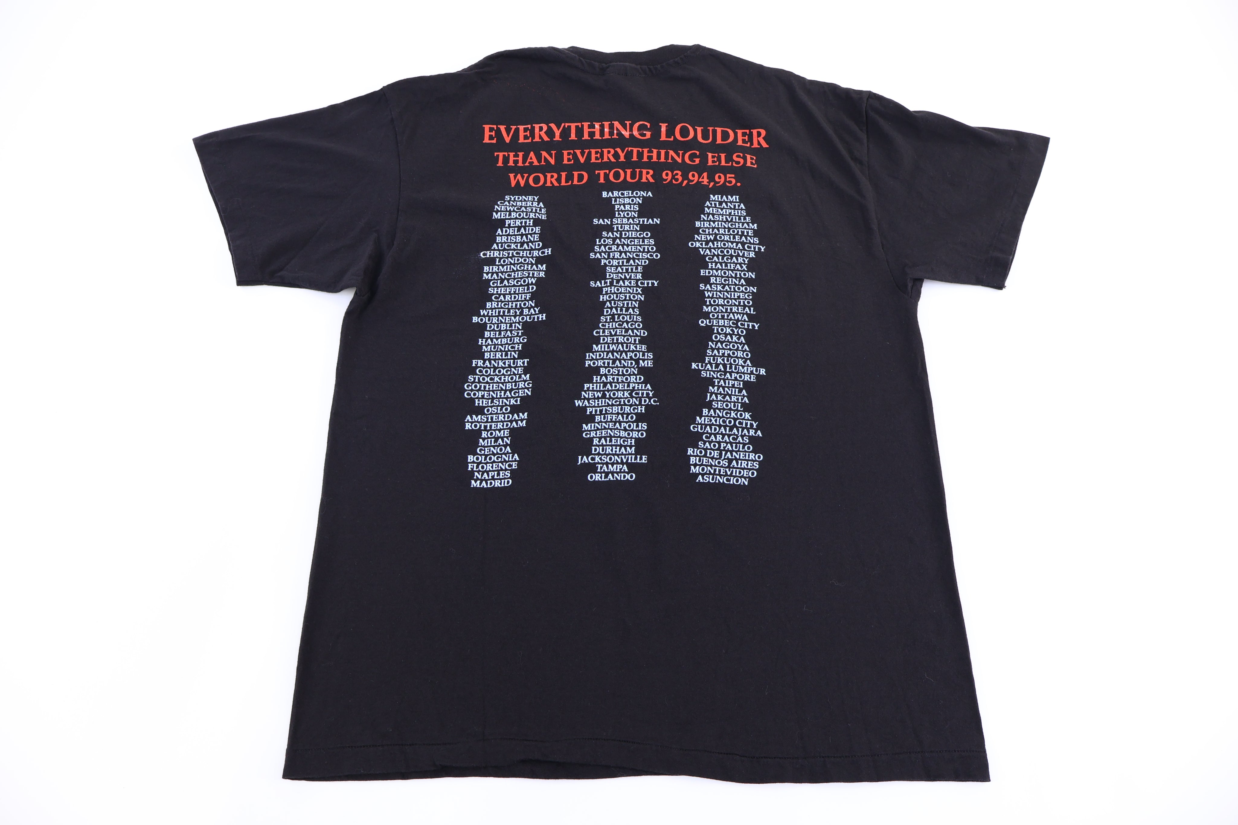 1994 Meat Loaf Everything Louder Than Everything Else Tour T-shirt