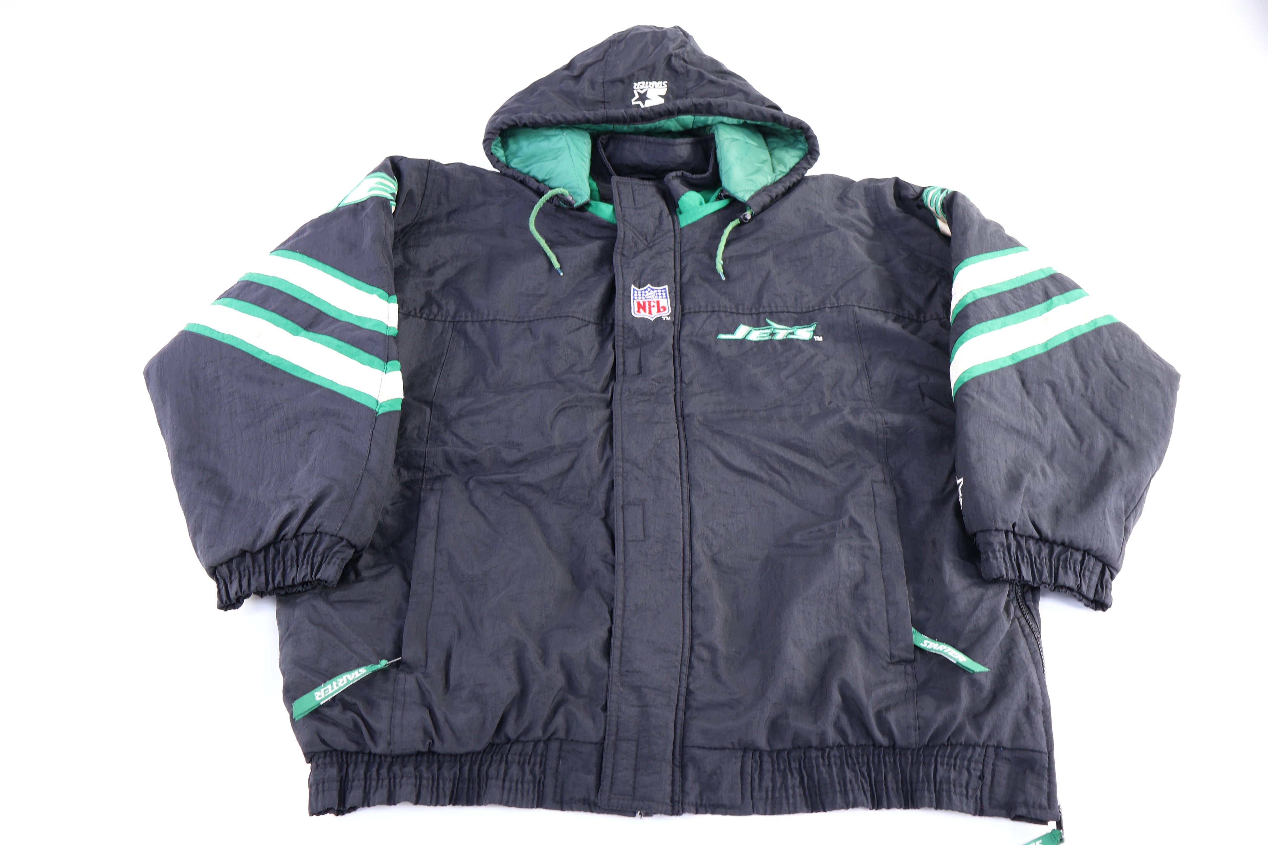 New York Jets Football Full Zip Puffer Jacket