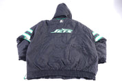 New York Jets Football Full Zip Puffer Jacket