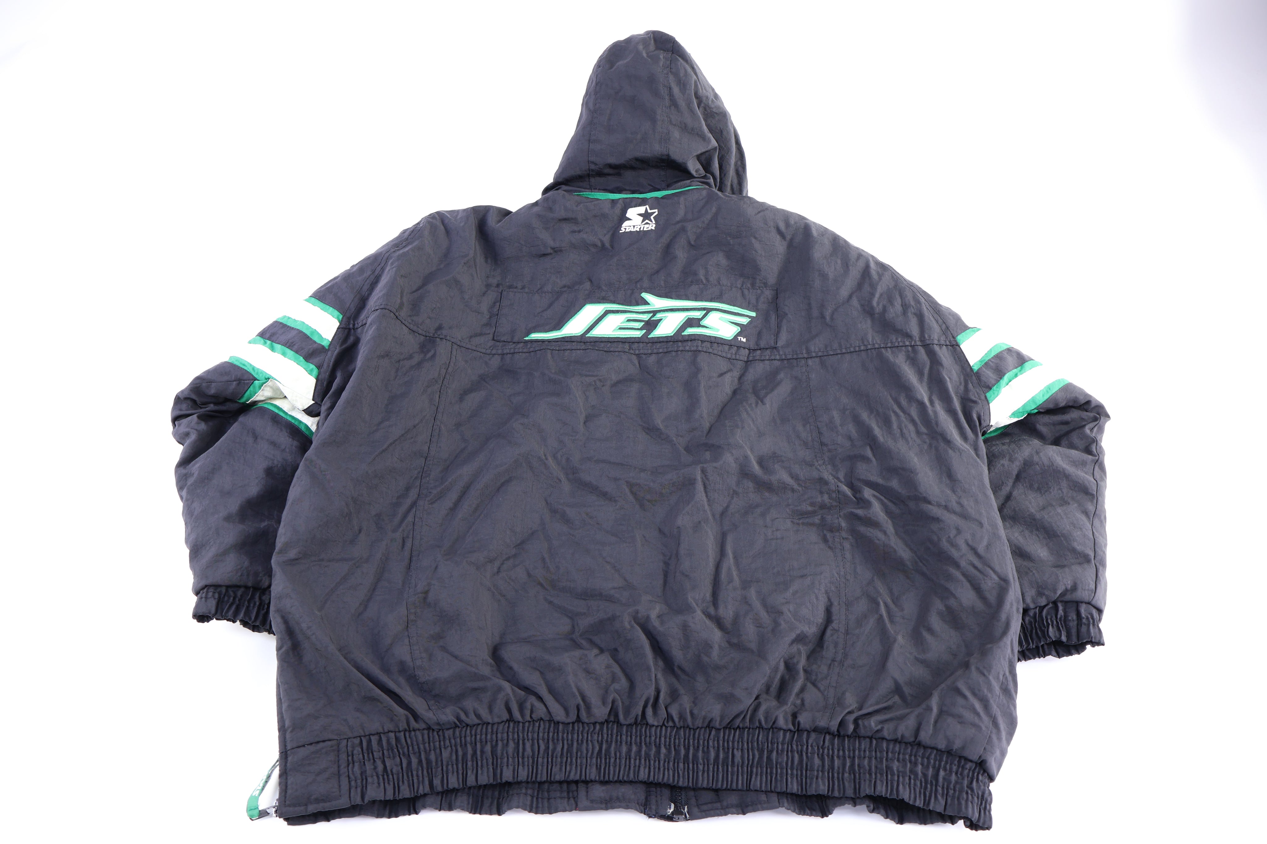 New York Jets Football Full Zip Puffer Jacket