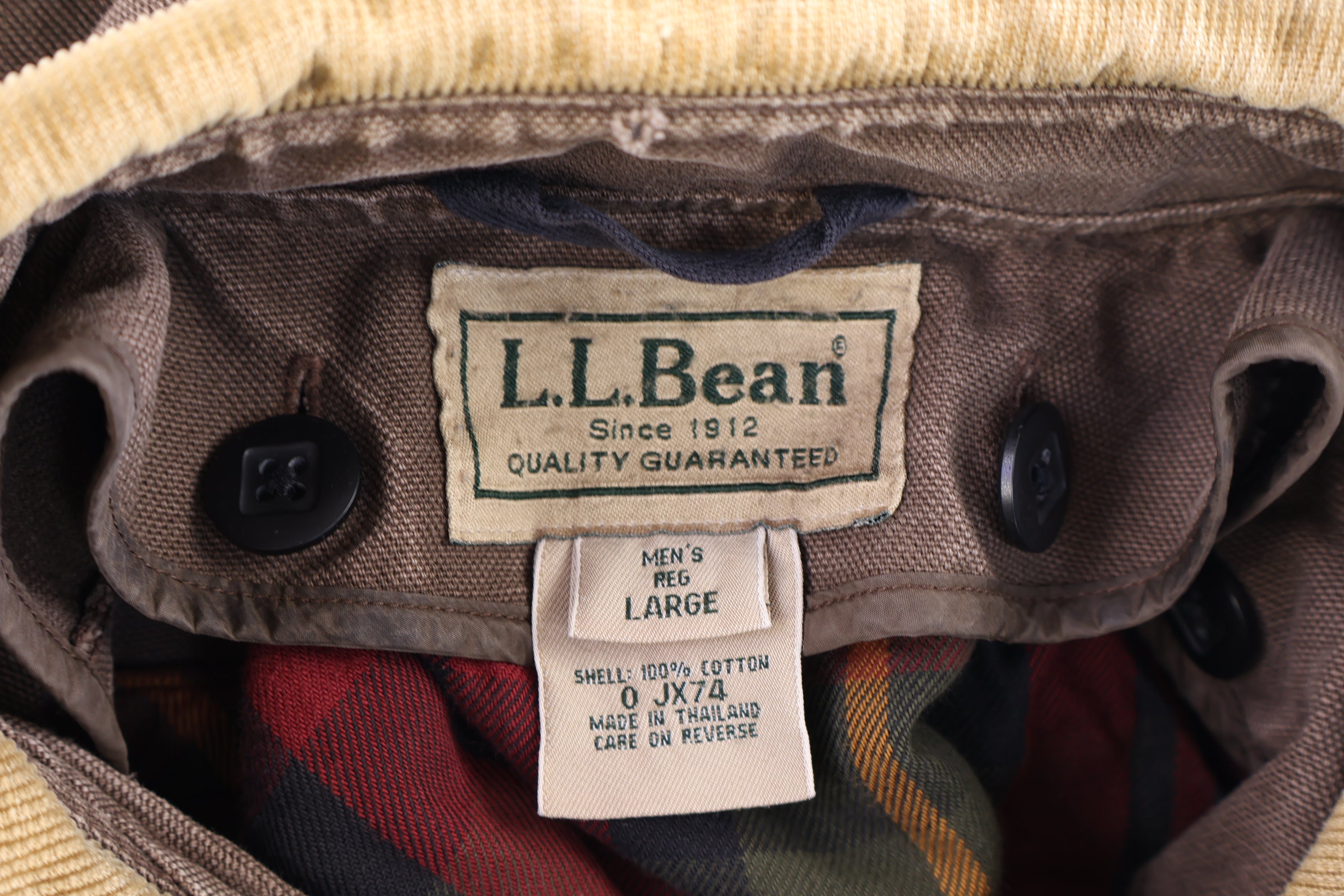 Vintage L.L. Bean Brown Chore Coat