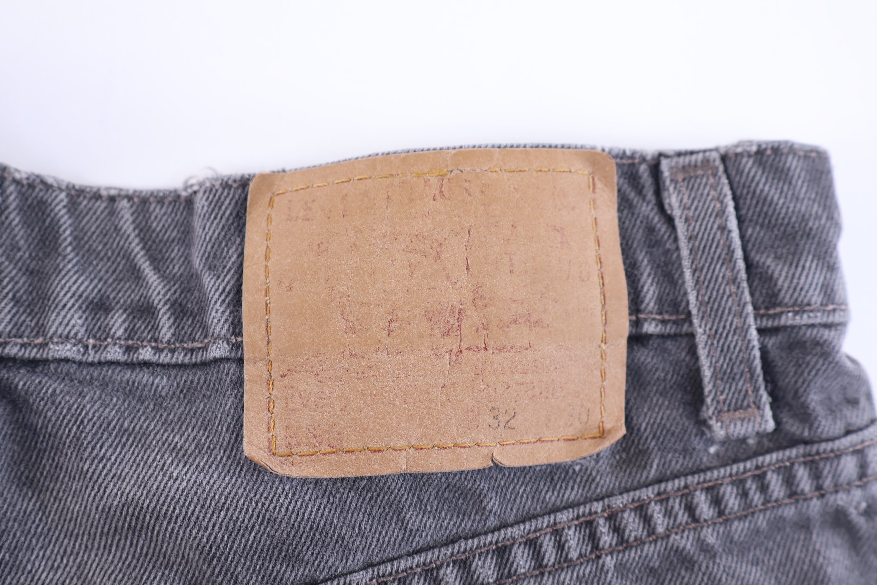 90's Levi's 550 Black Denim Jeans