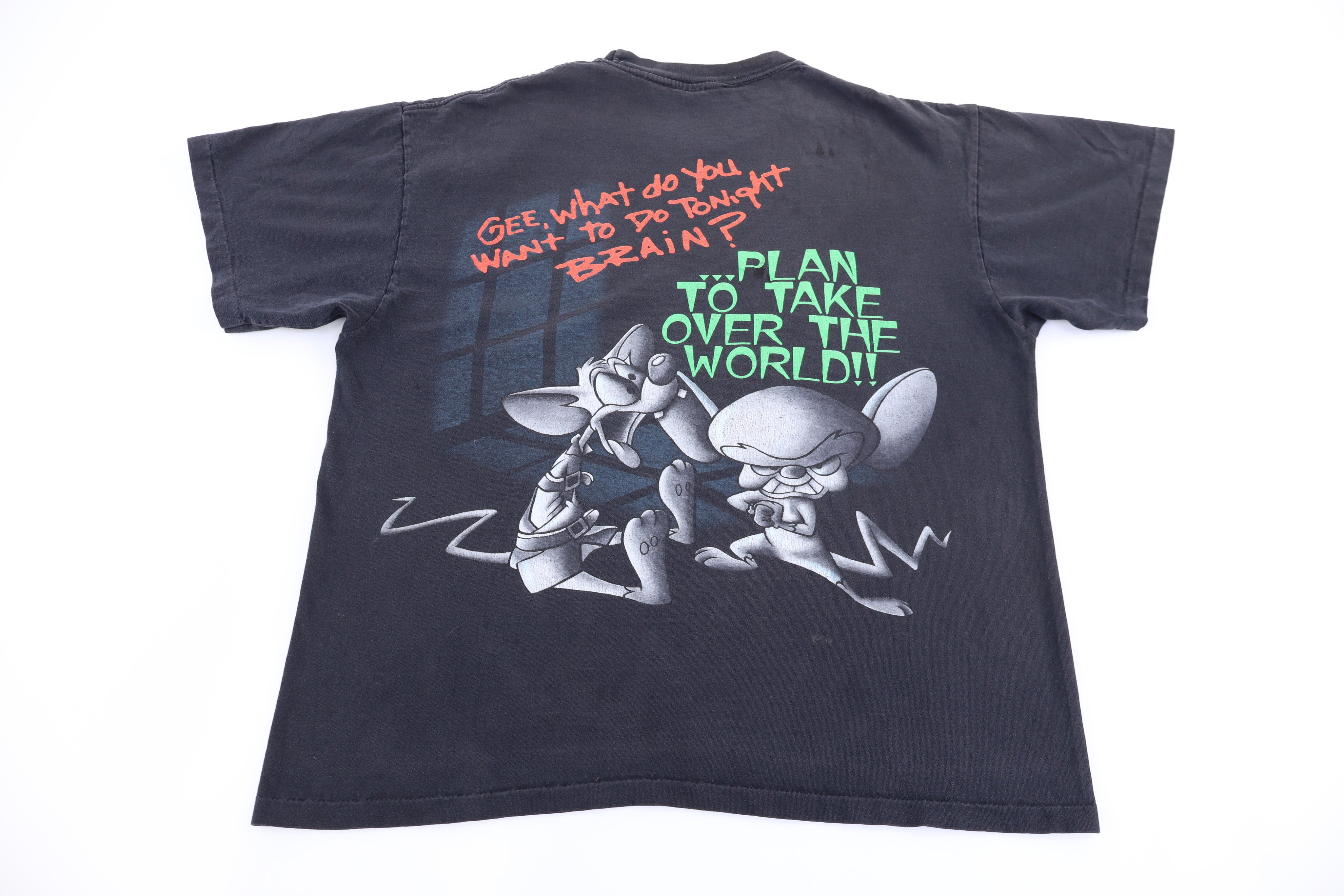 1995 Pinky And The Brain T-shirt