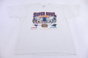 2004 Superbowl Patriots Vs Panthers Football T-shirt