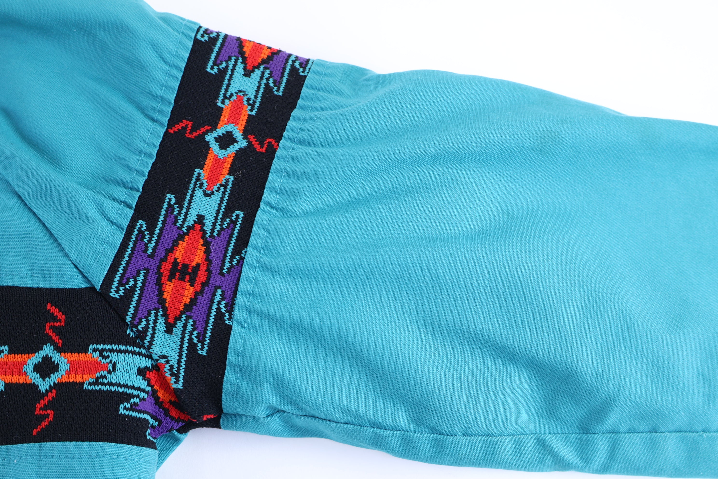 80's Saddlebrook Western Pattern Blanket Lined Jacket
