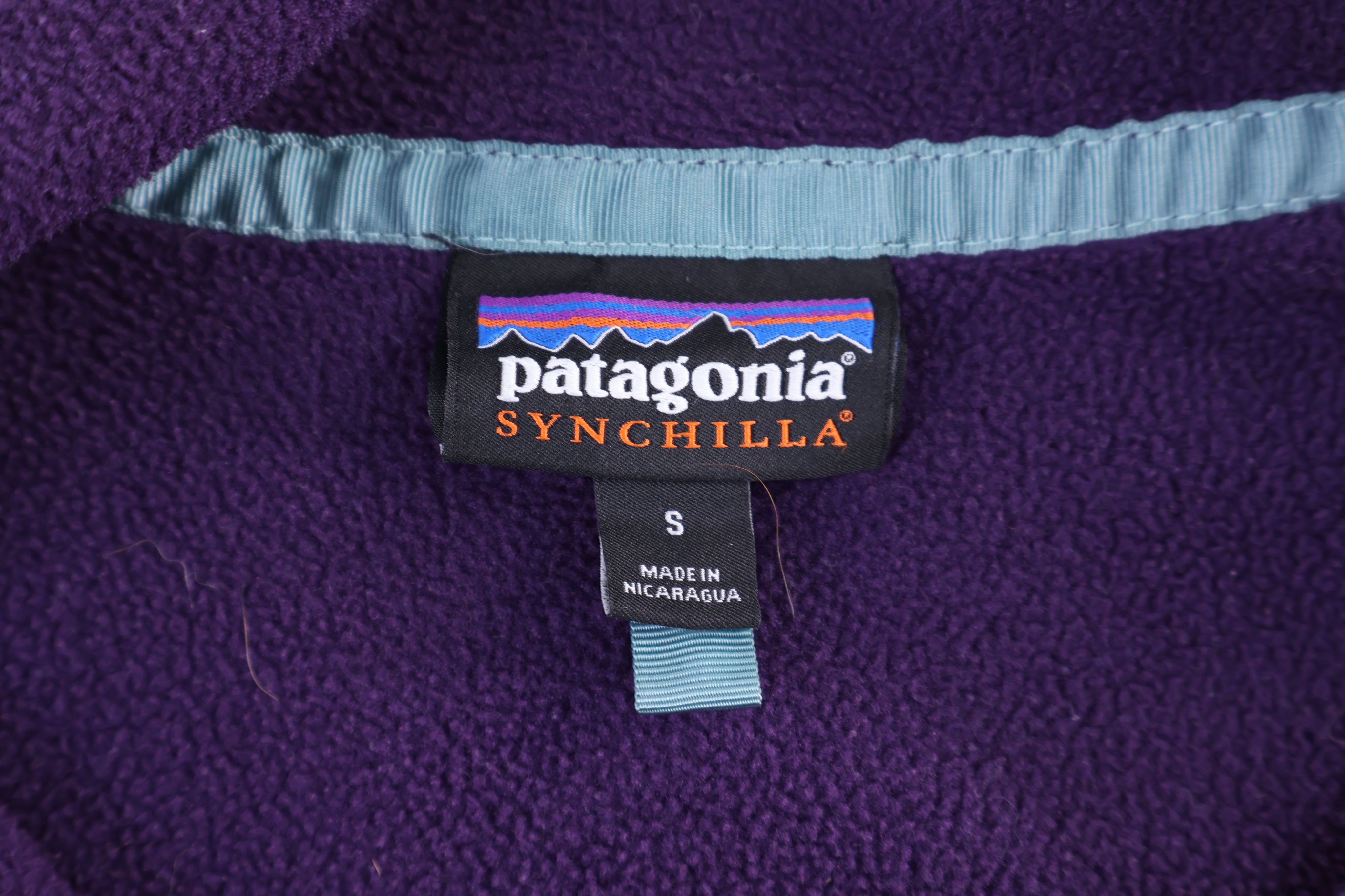 Patagonia Synchilla Logo Patch Snap-T Fleece Pullover