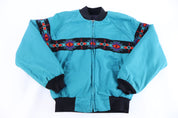 80's Saddlebrook Western Pattern Blanket Lined Jacket