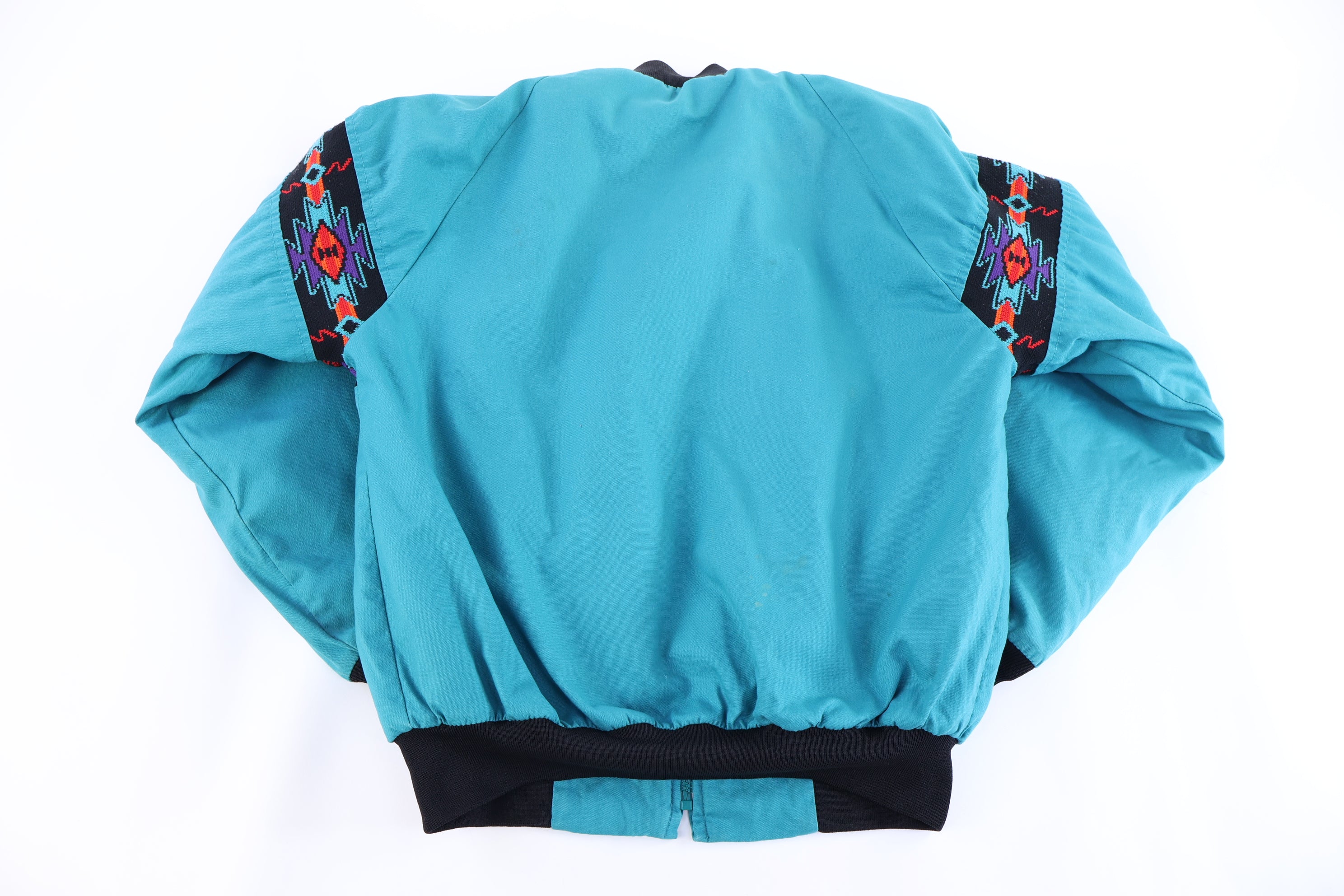 80's Saddlebrook Western Pattern Blanket Lined Jacket