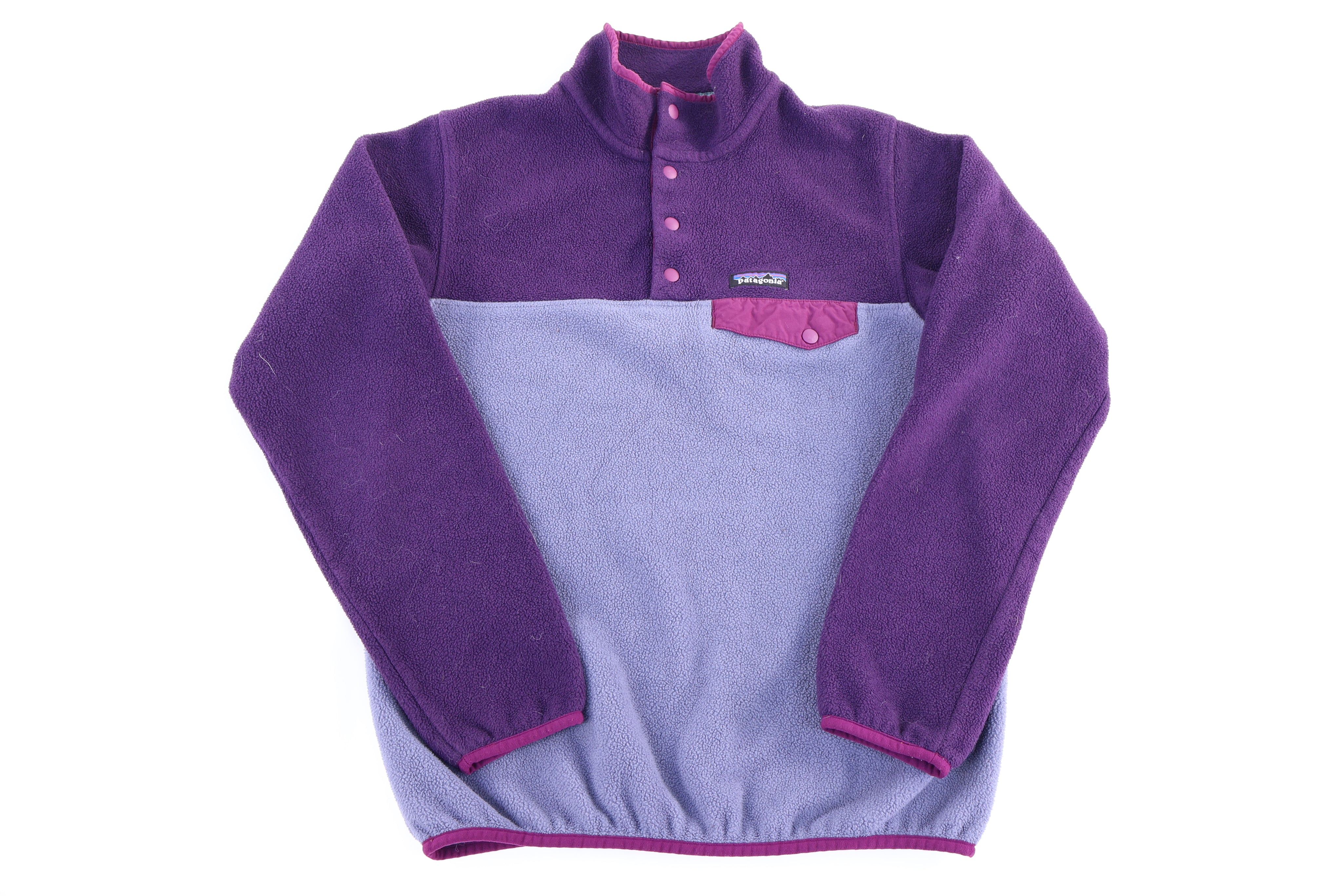 Patagonia Synchilla Logo Patch Snap-T Fleece Pullover