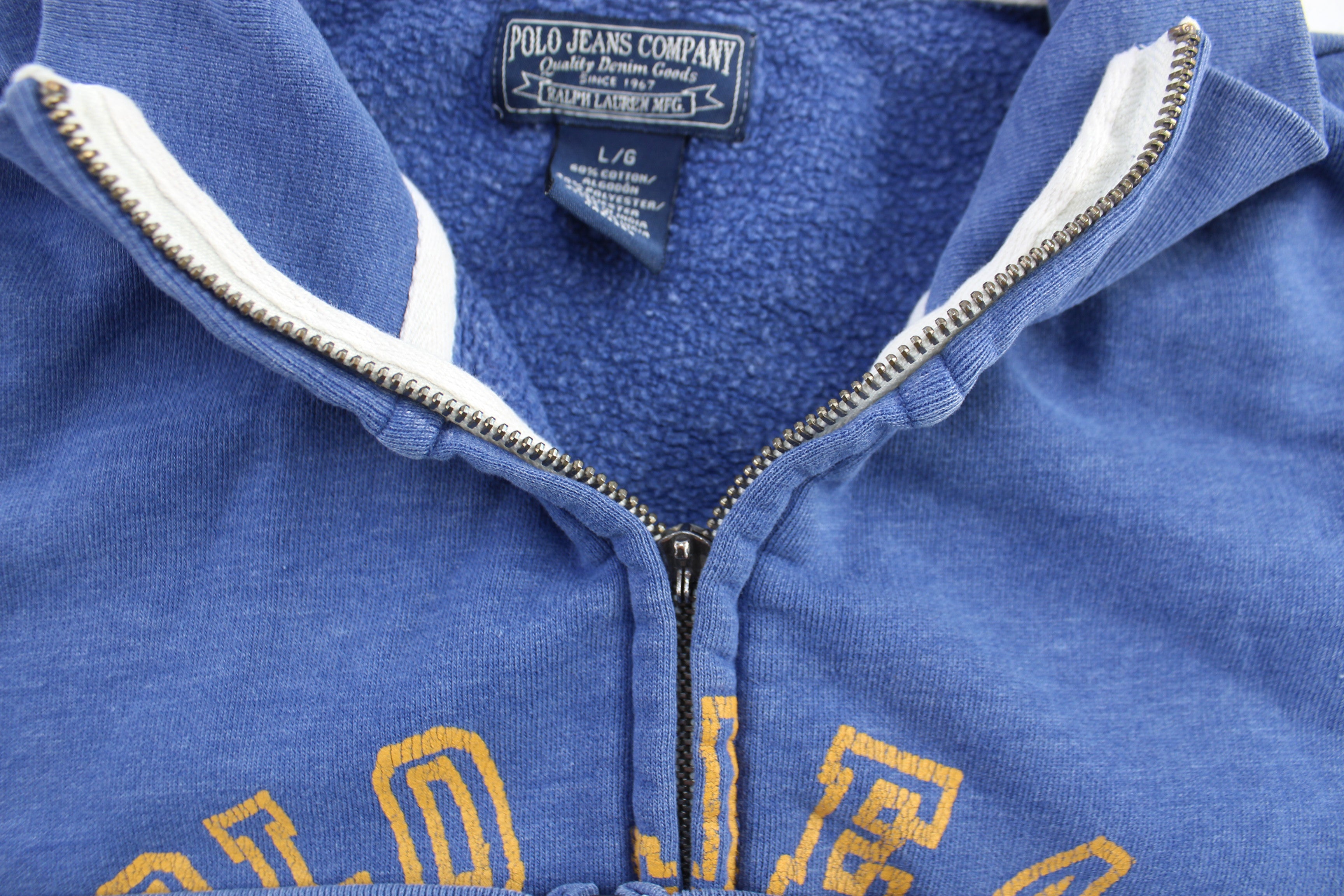 Women's Polo Jeans Company Full Zip Sweater