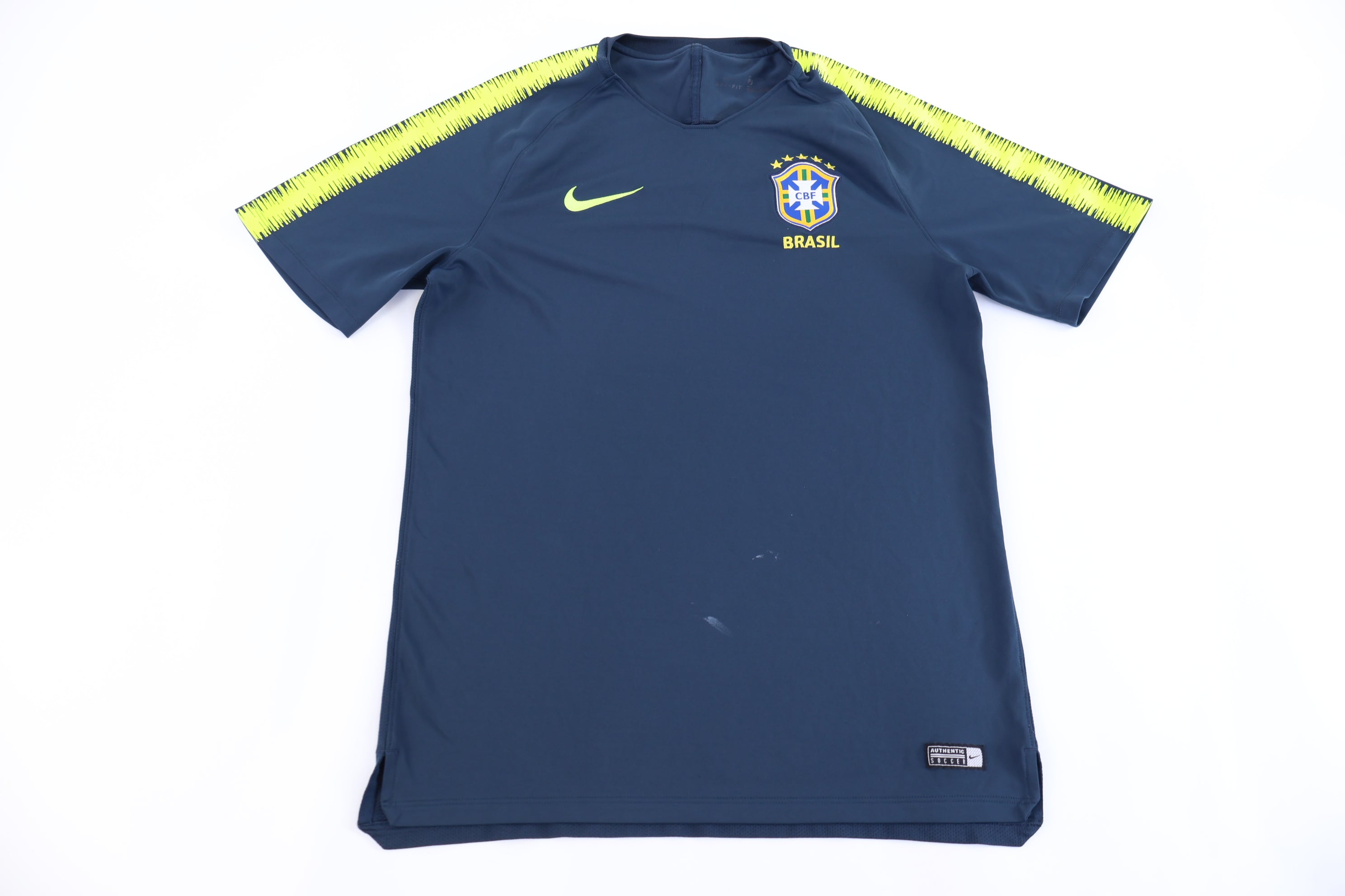 2018 Nike Brazil Soccer Jersey