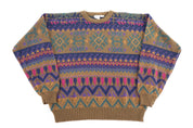 90's Ash Creek Multipattern Knit Sweater