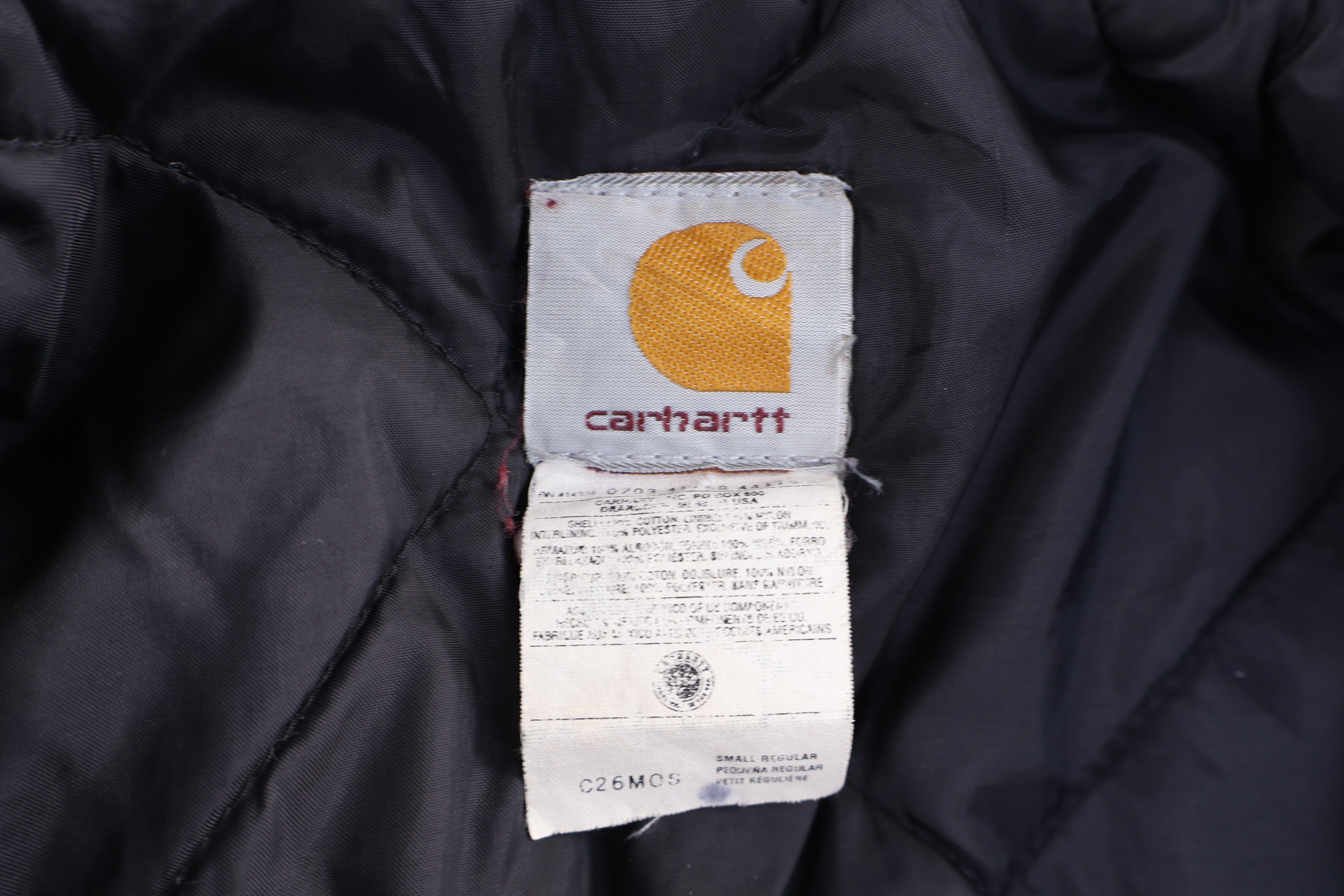 Carhartt Logo Patch Green Full Zip Jacket