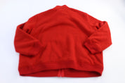 Polo by Ralph Lauren Embroidered Logo Red Full Zip Jacket