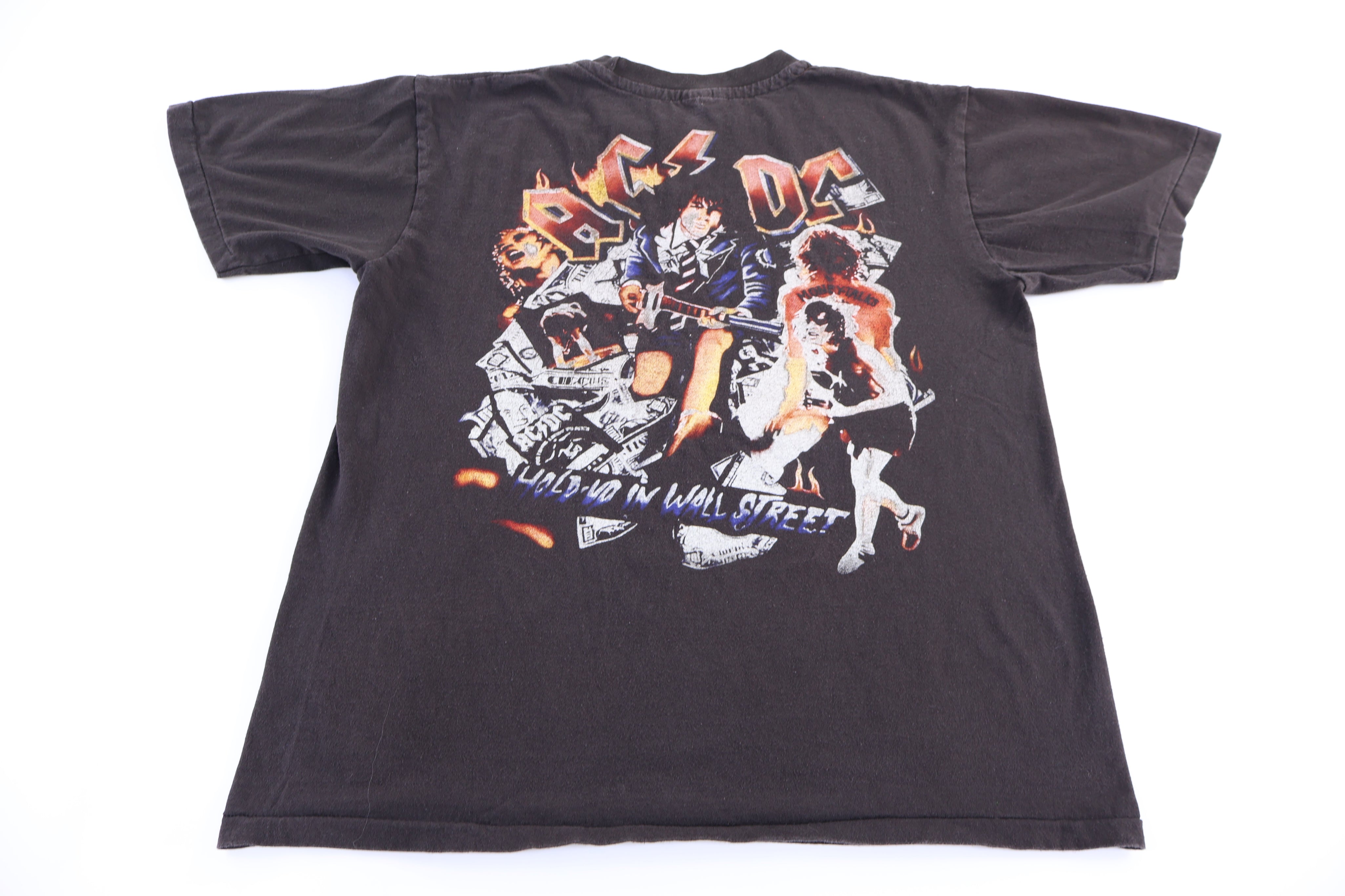 90's ACDC Hold Up In Wallstreet T-shirt