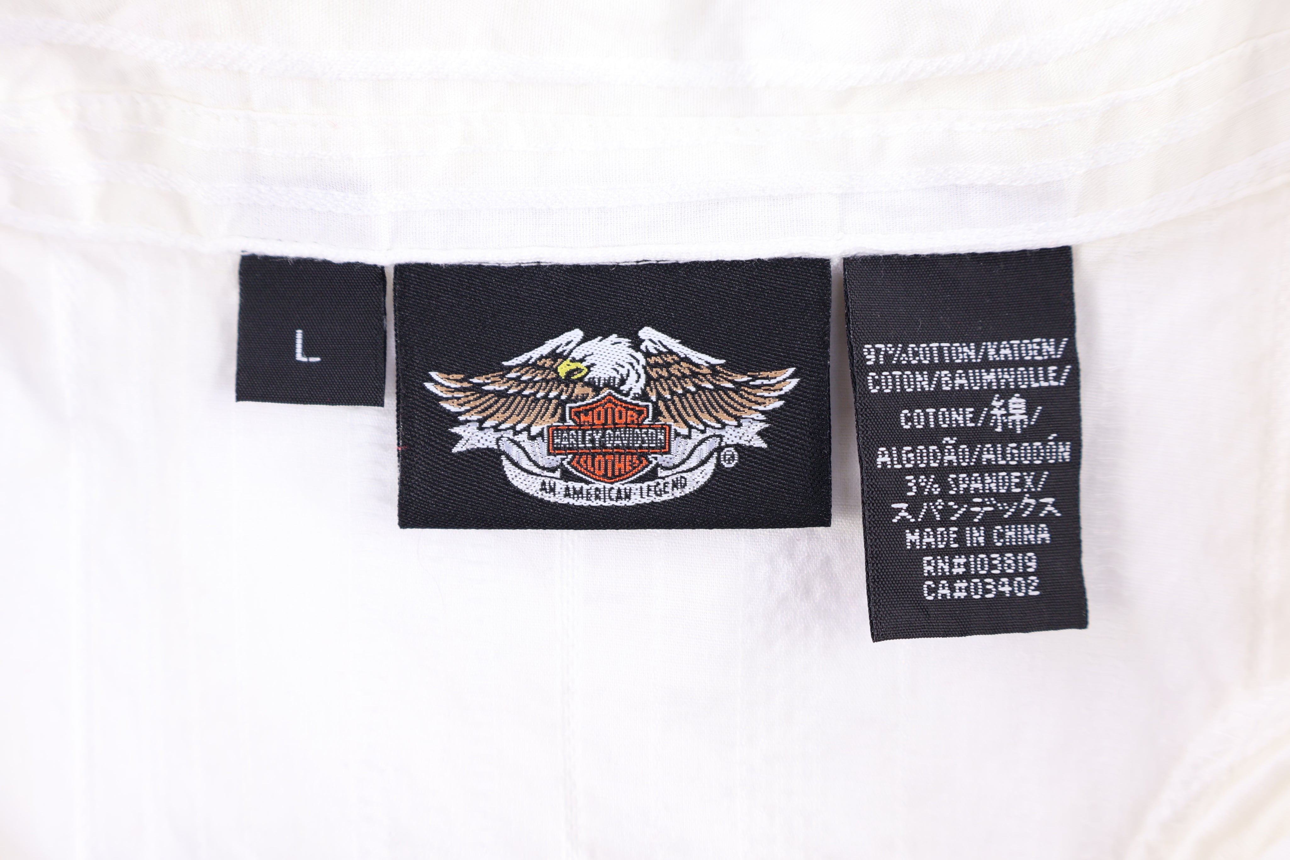 Women's Harley Davidson Motorcycles Button Down