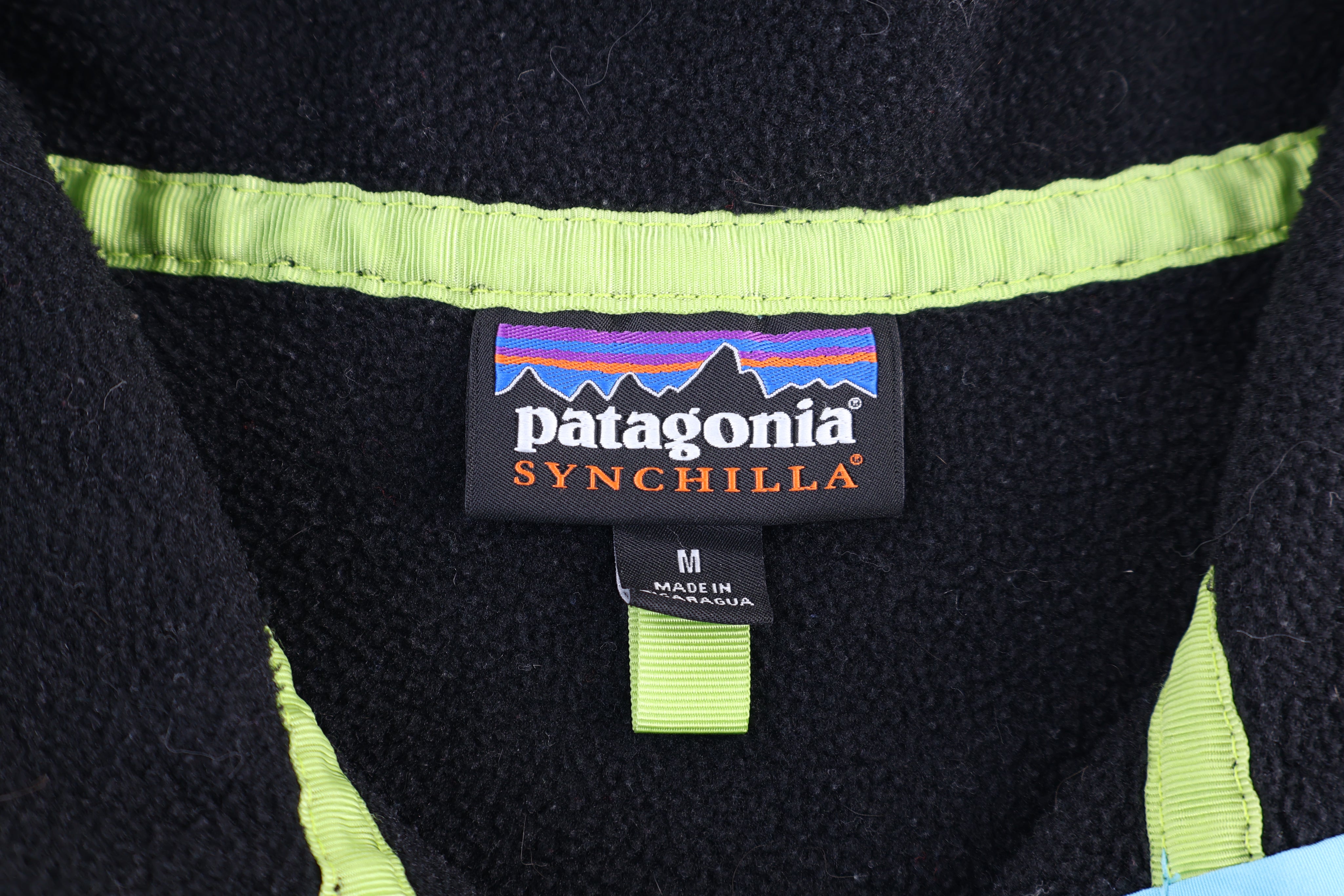Patagonia Synchilla Logo Patch Snap-T Fleece Pullover