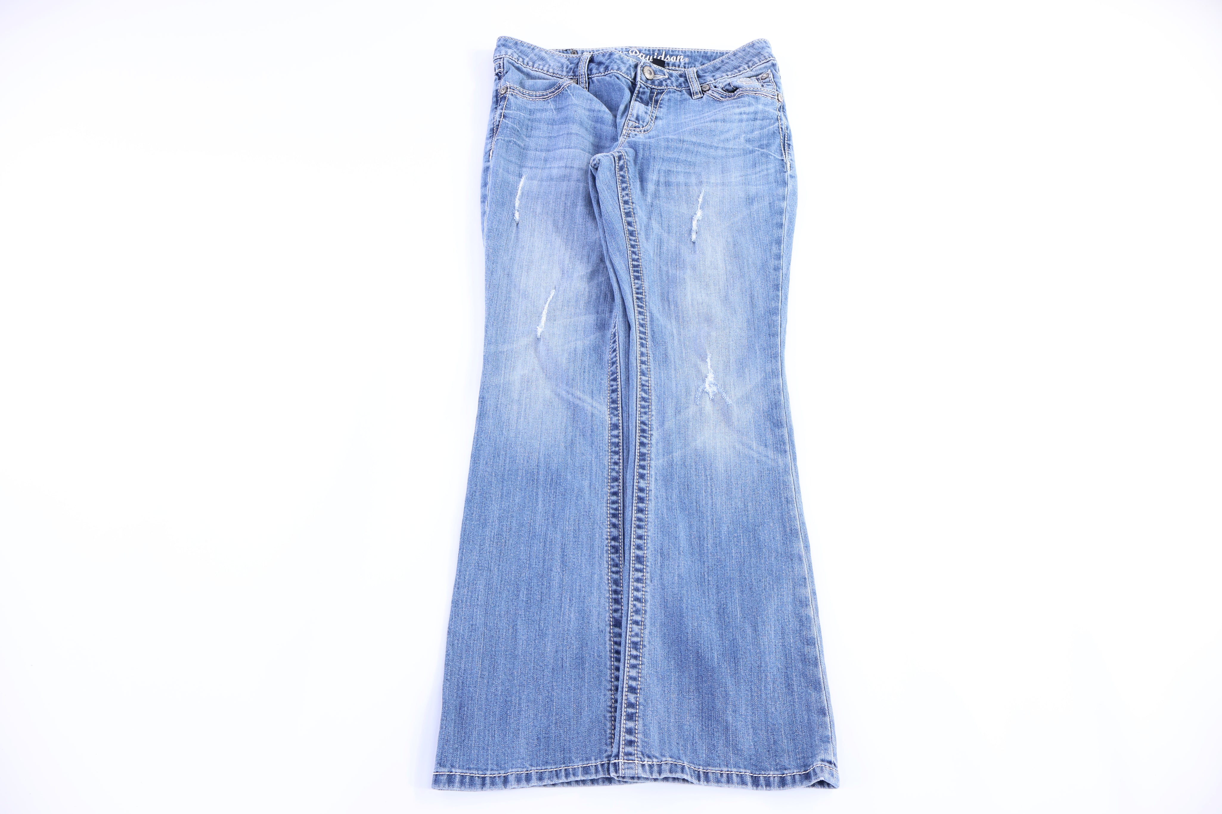 Women's Harley Davidson Motorcycles Embellished Denim Jeans