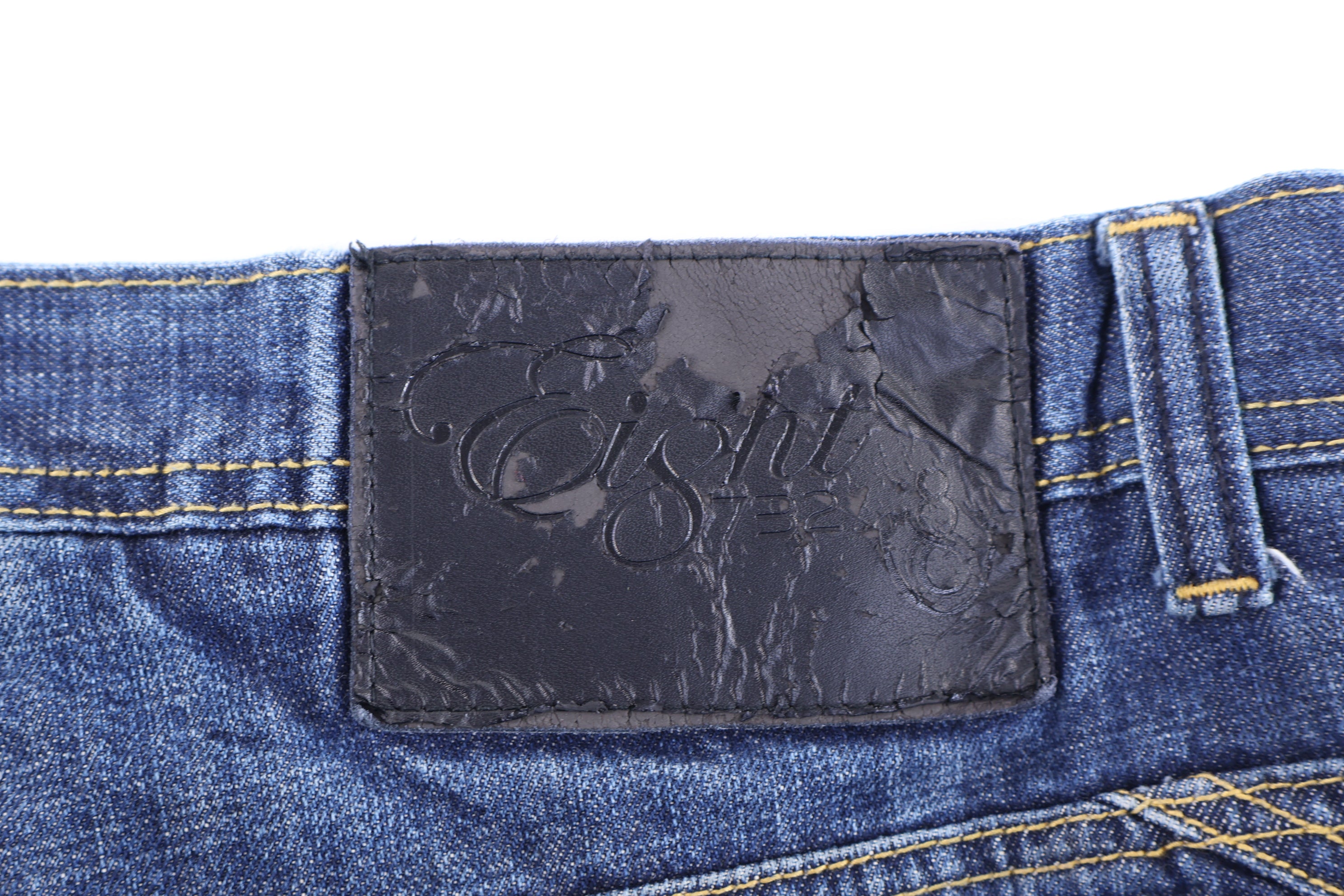 Y2K Eight 732 Dark Wash Denim Shorts