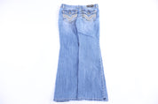 Women's Harley Davidson Motorcycles Embellished Denim Jeans