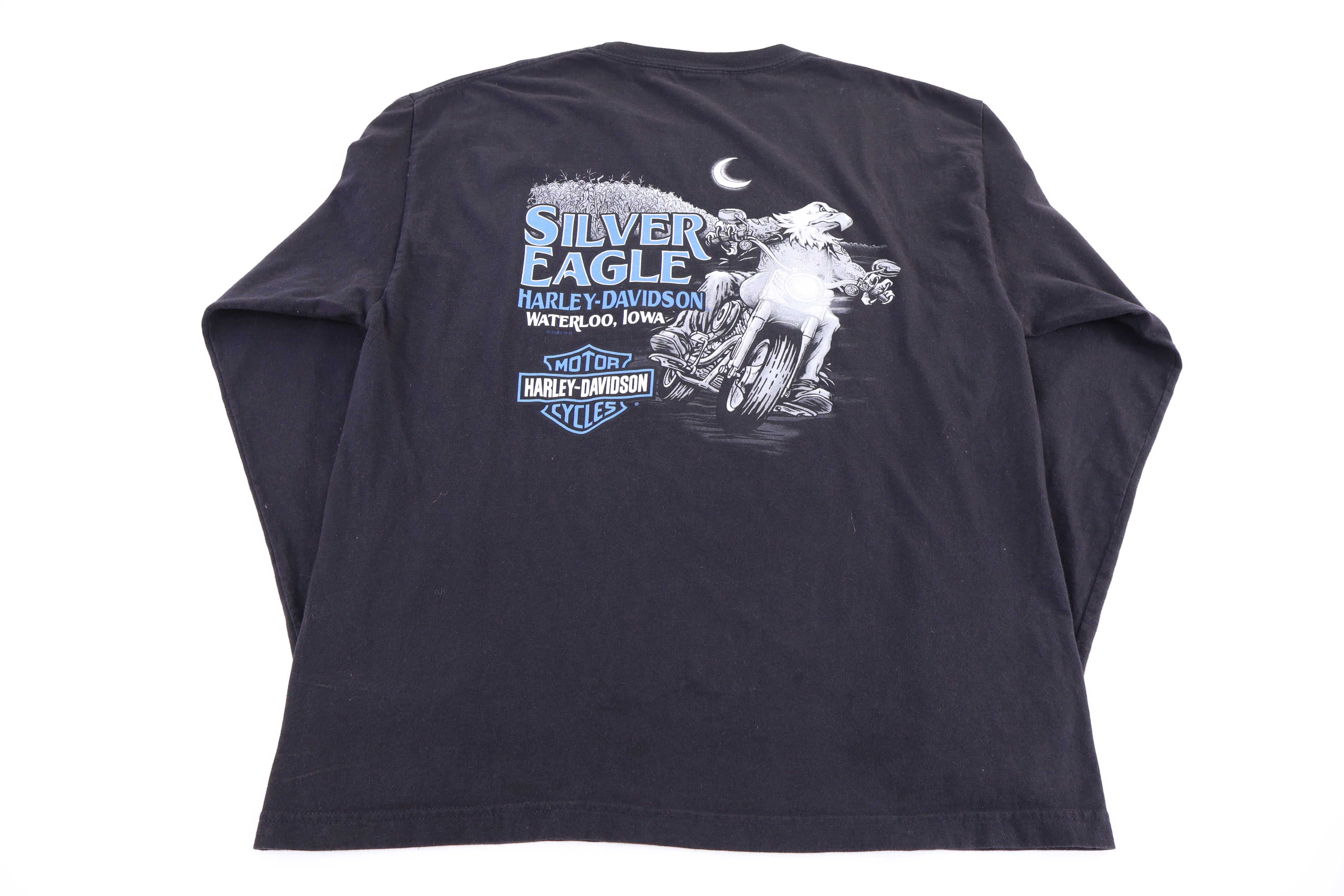 Harley Davidson Motorcycles Iowa Flames LS T-shirt