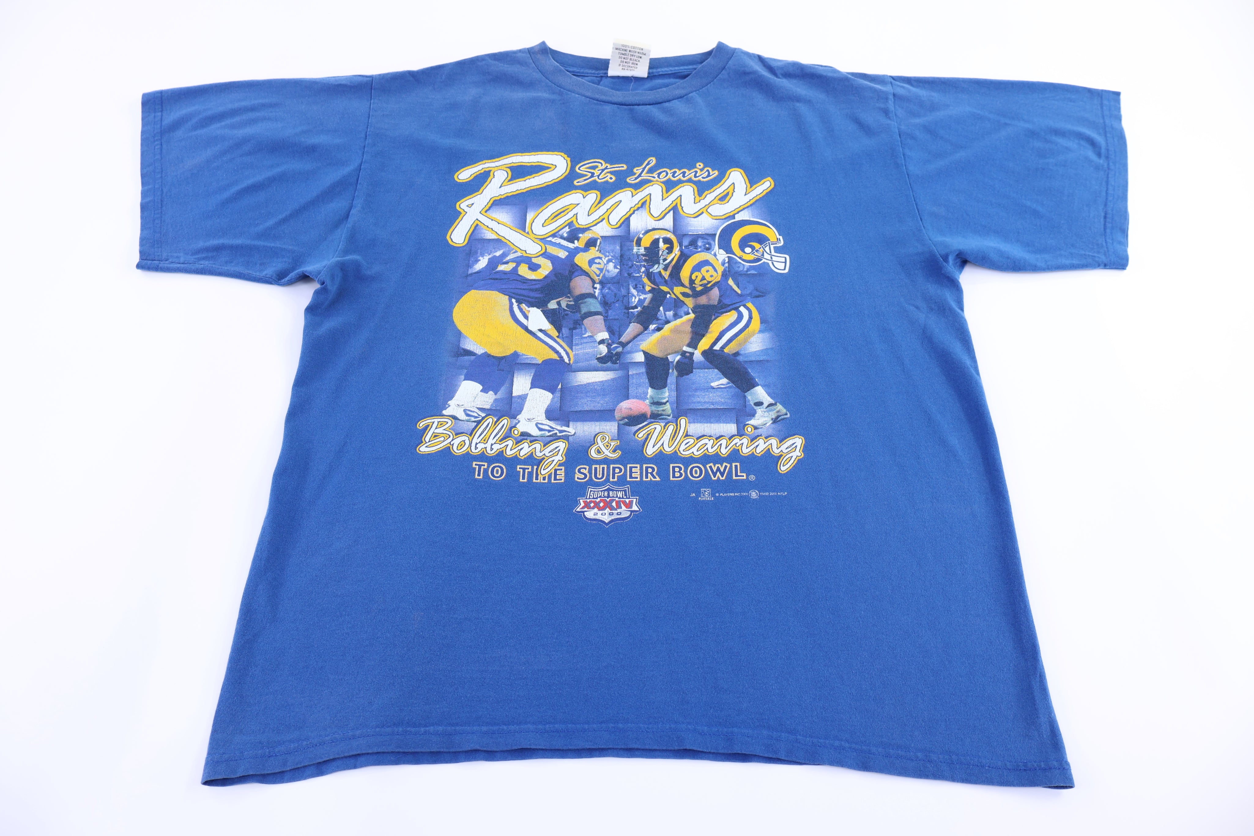 90's St. Louis Rams Football T-shirt