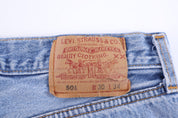 Vintage Levi's 501 Light Wash Denim Jeans