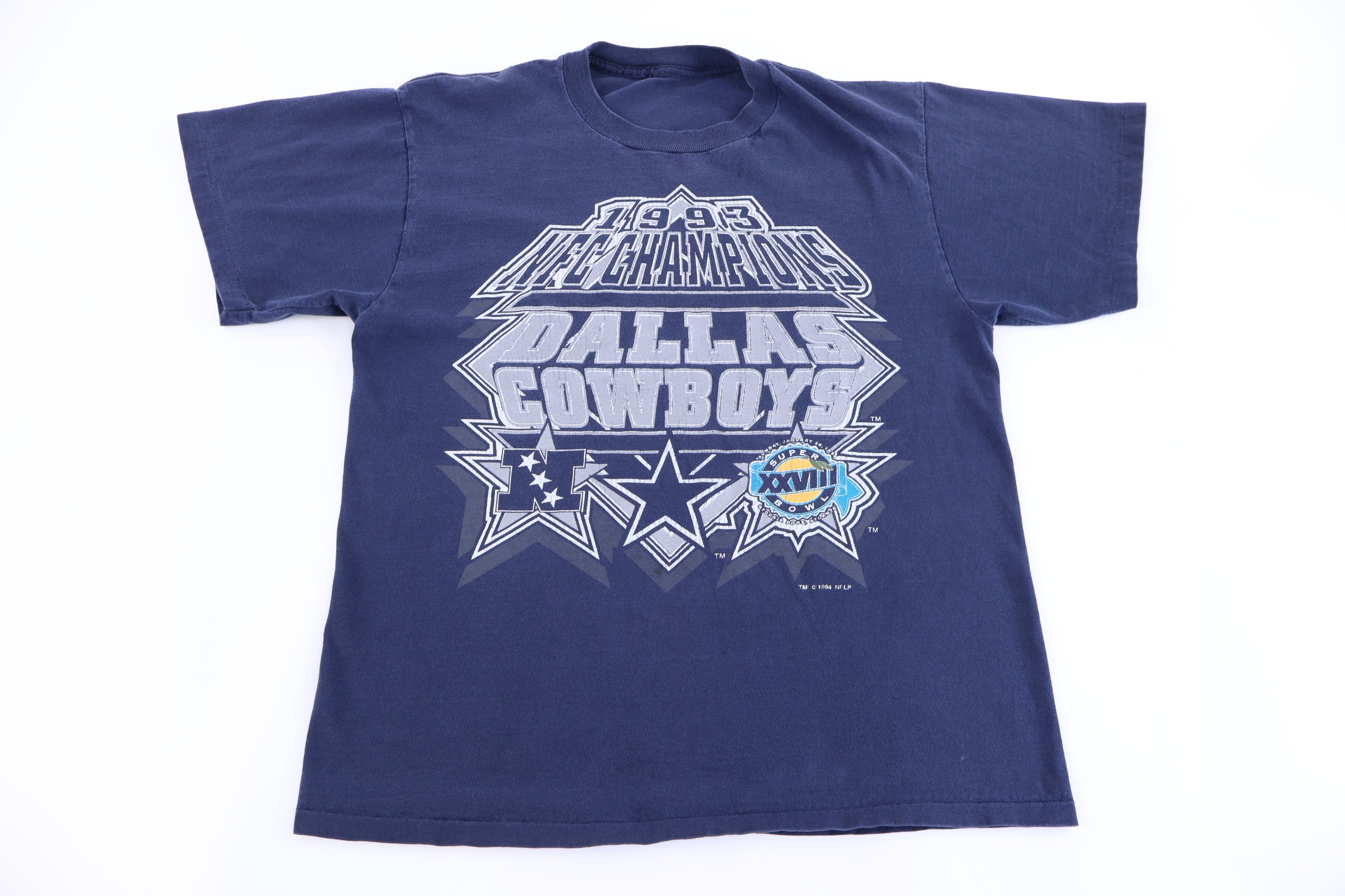 1993 Dallas Cowboys Football Super Bowl Champions T-shirt