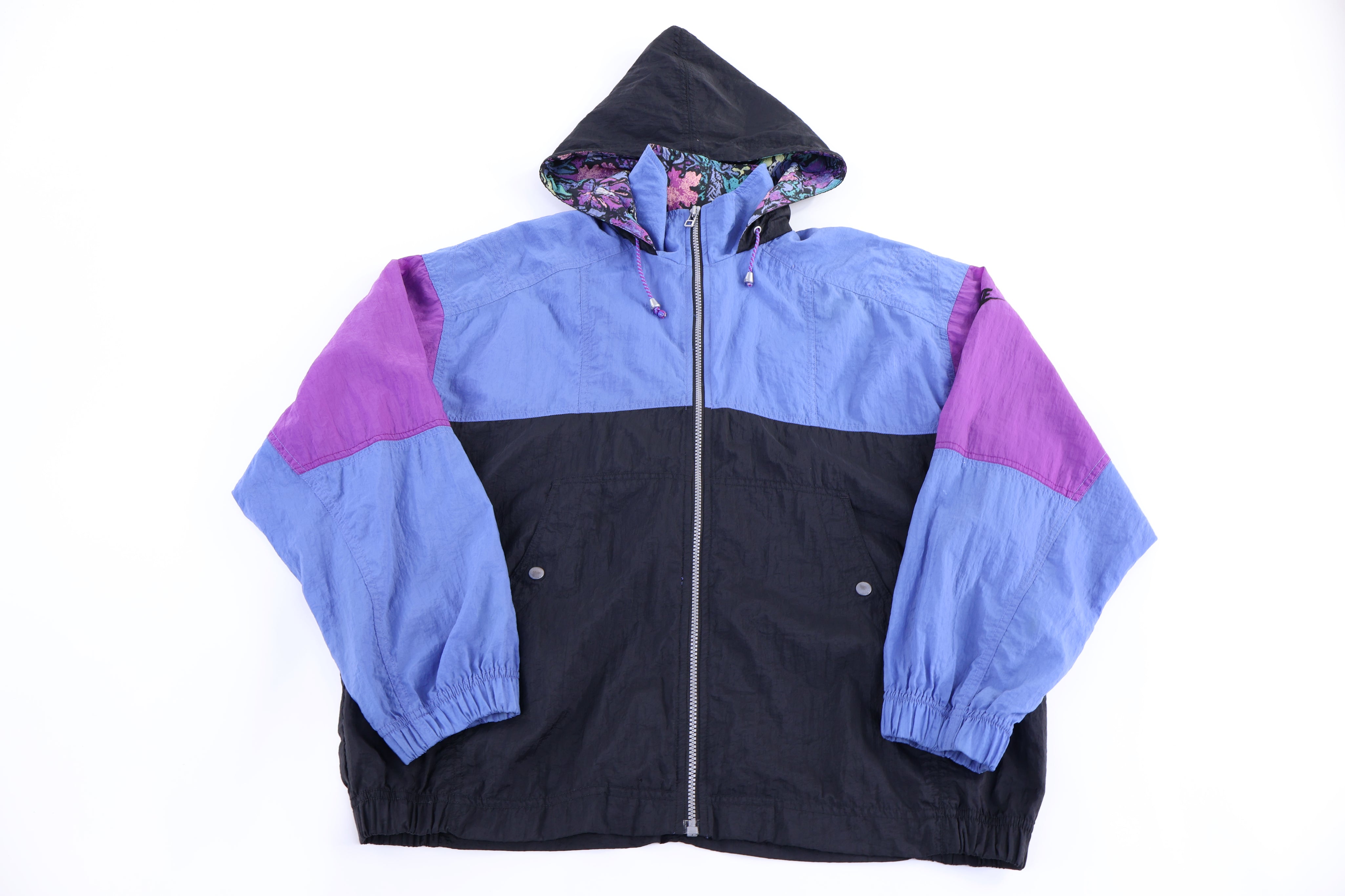 Women's 90's Nike Multicolor Full Zip Jacket